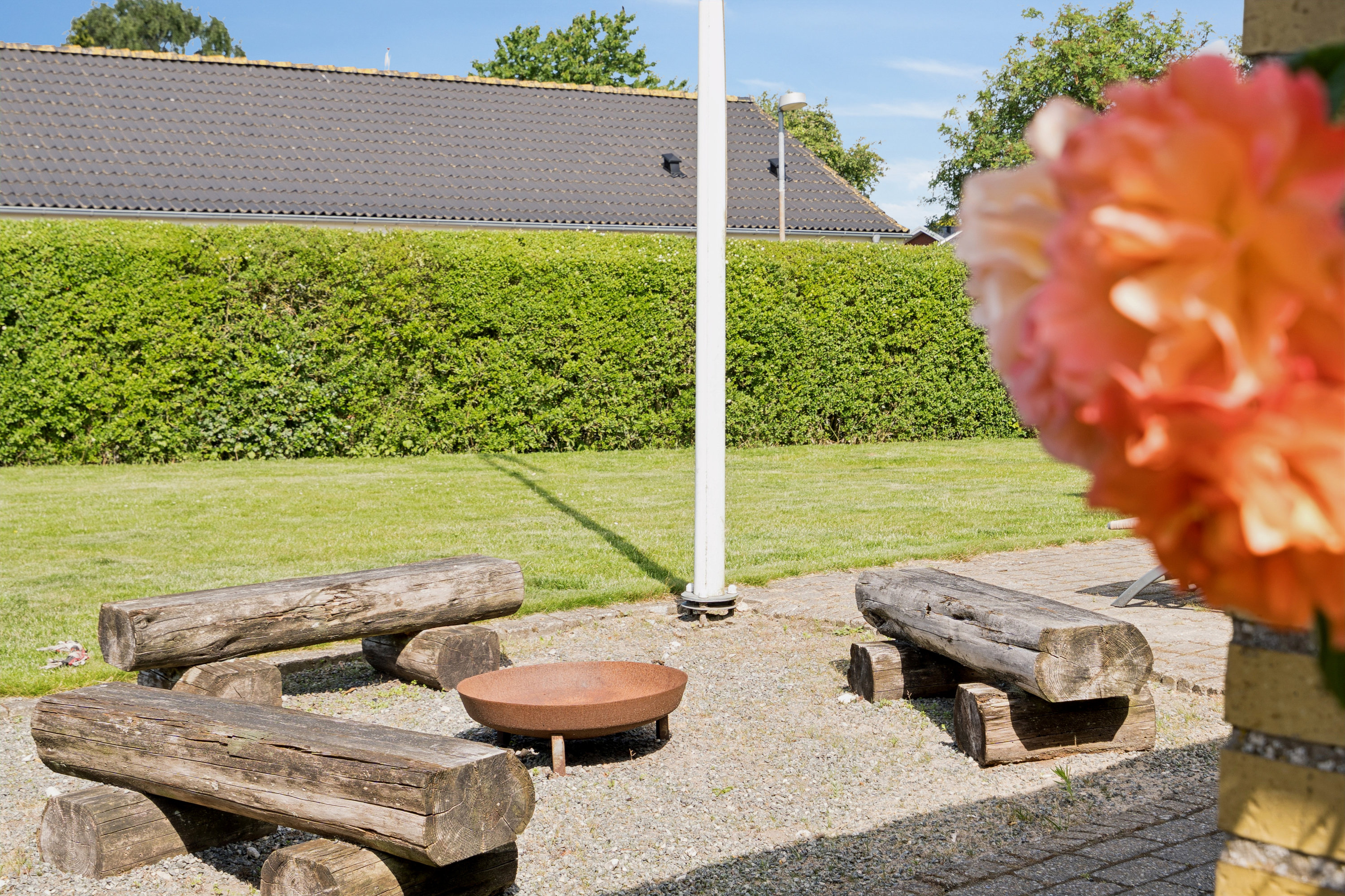 Fremhævet bålsted billede i fuldskærmstilstand. Billede af Ternevænget 12, 6760 Ribe