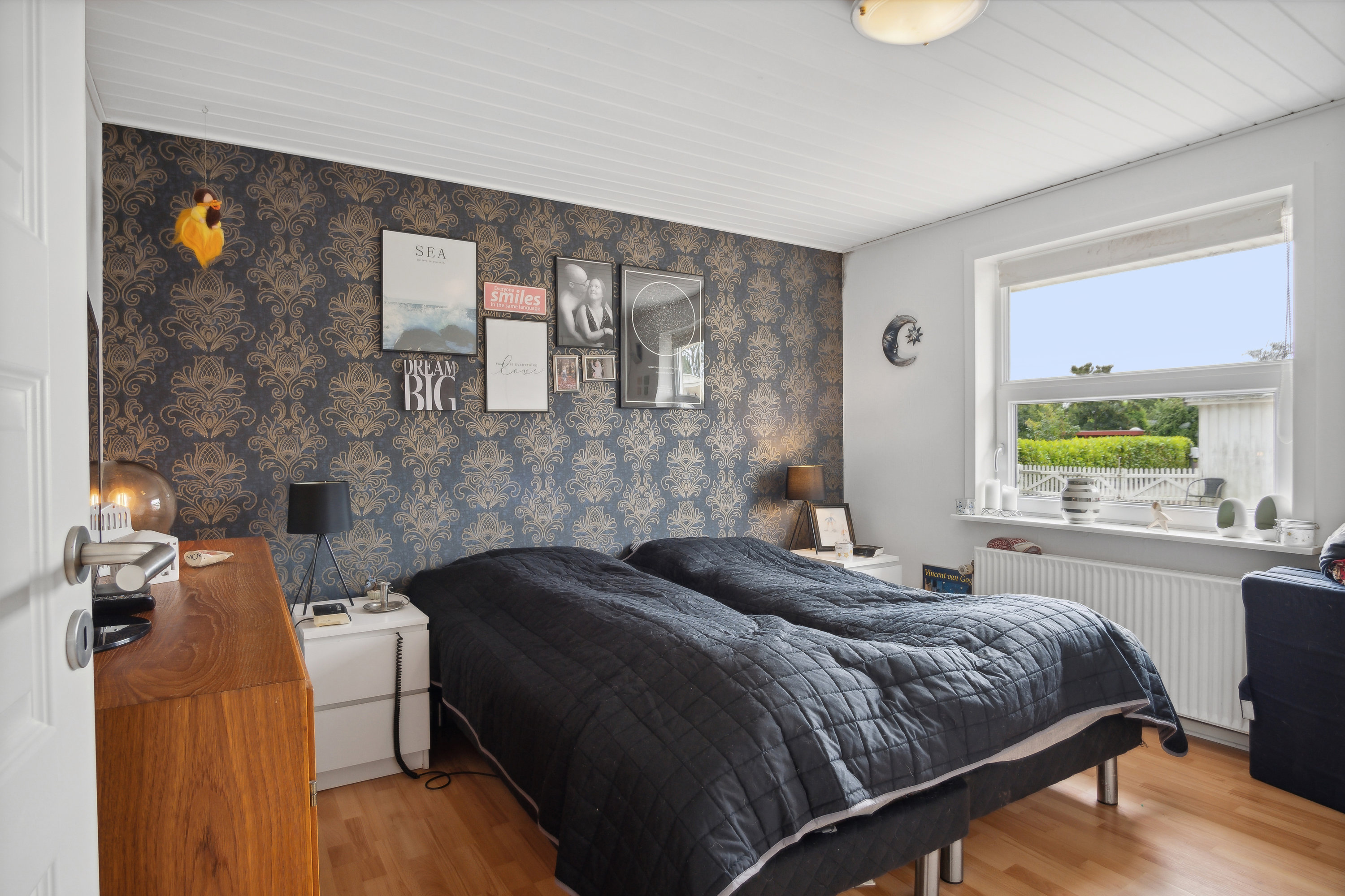 Fremhævet soveværelse billede i fuldskærmstilstand. Billede af Ternevænget 12, 6760 Ribe