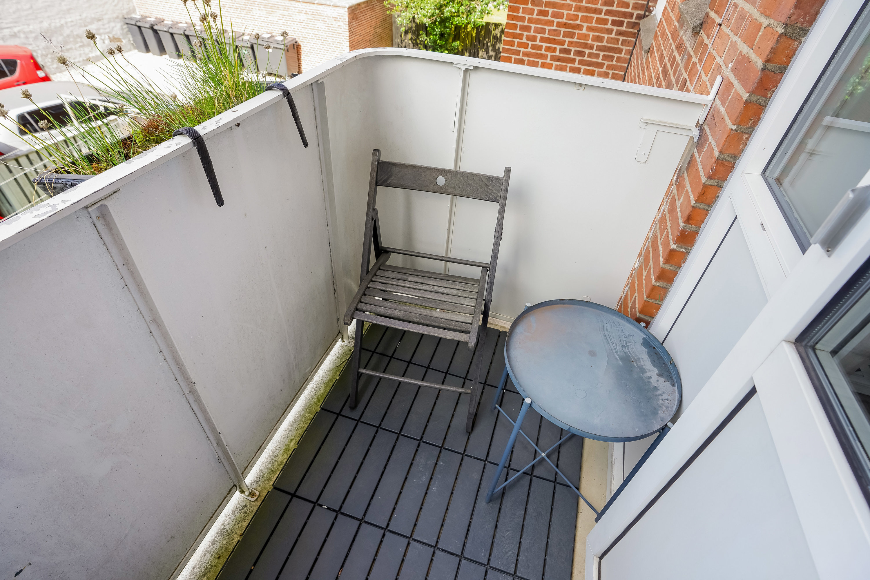 Fremhævet terrasse billede i fuldskærmstilstand. Billede af Drewsensvej 29, 1. tv., 5000 Odense C