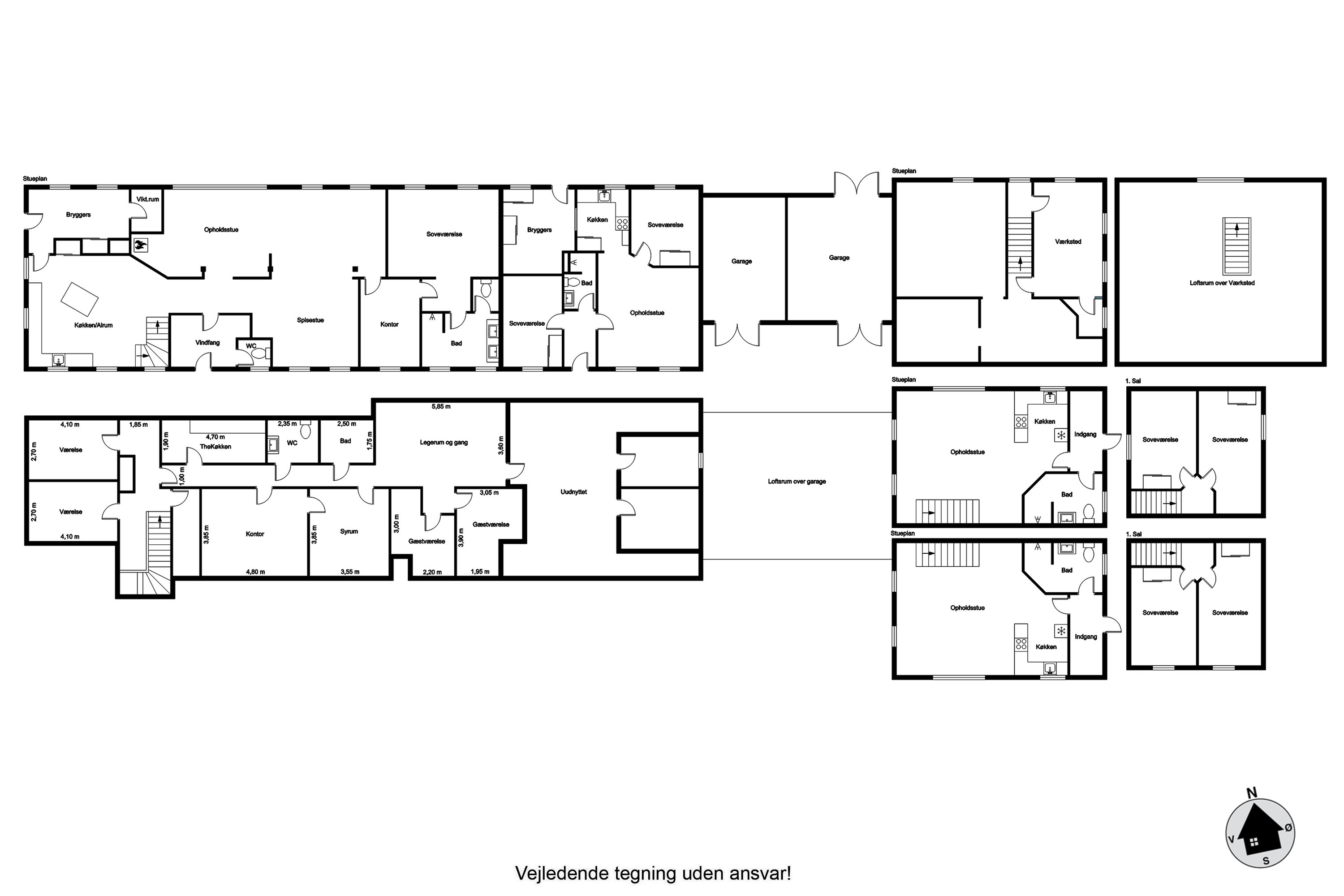 Plantegninger billede af Golfvejen 62, 9700 Brønderslev