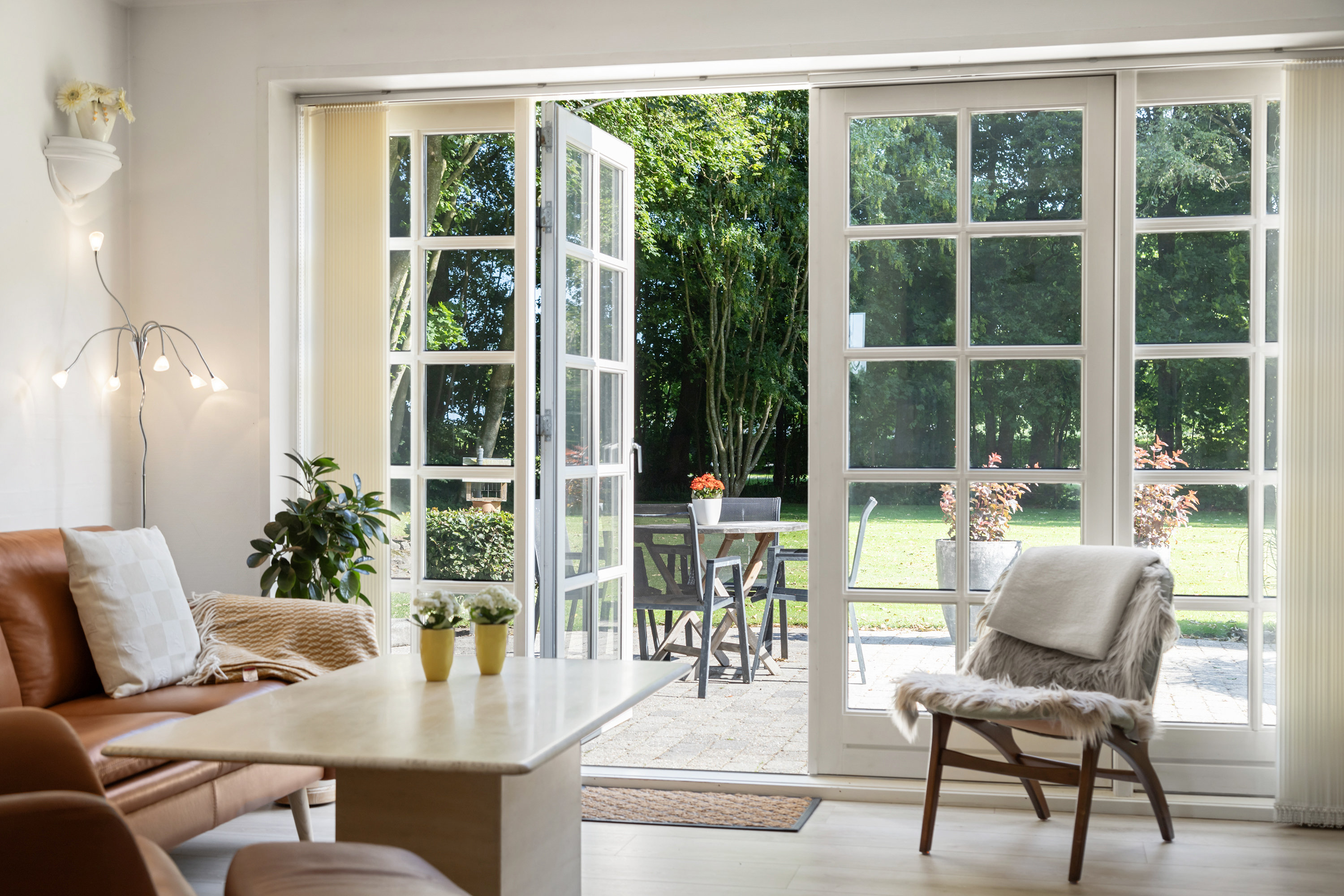 Fremhævet stue billede i fuldskærmstilstand. Billede af Golfvejen 62, 9700 Brønderslev