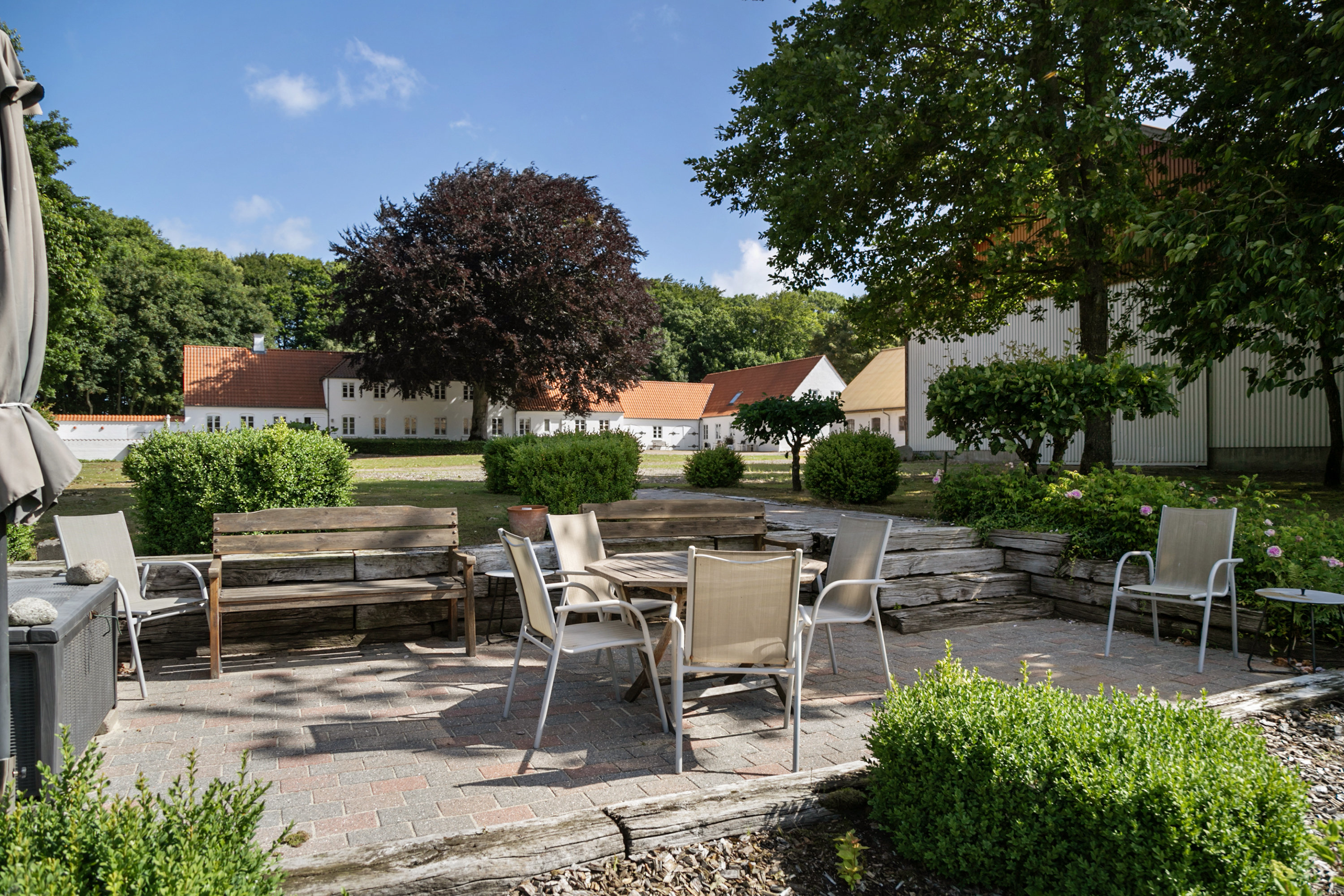 Fremhævet terrasse billede i fuldskærmstilstand. Billede af Golfvejen 62, 9700 Brønderslev