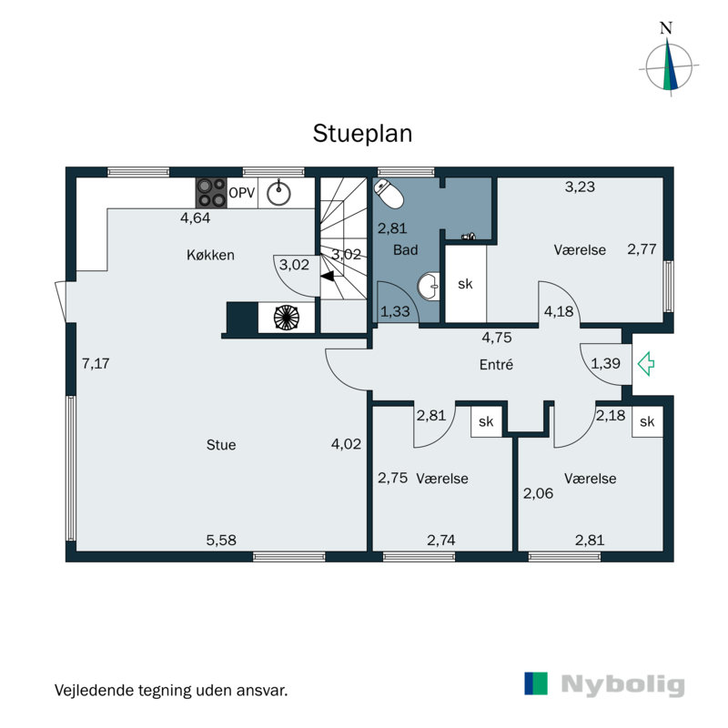 Plantegninger billede af Mimers Alle 32, 6705 Esbjerg Ø