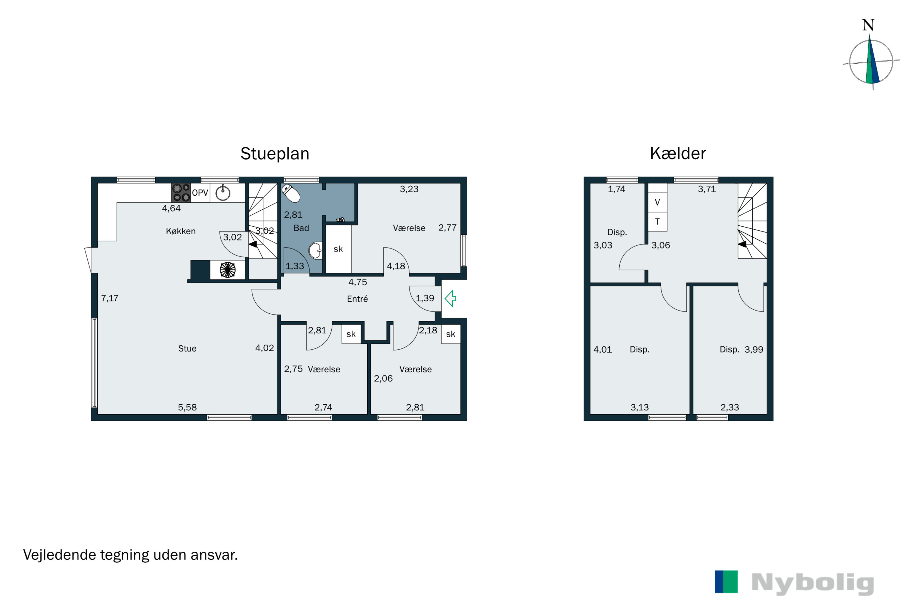 Plantegninger billede af Mimers Alle 32, 6705 Esbjerg Ø