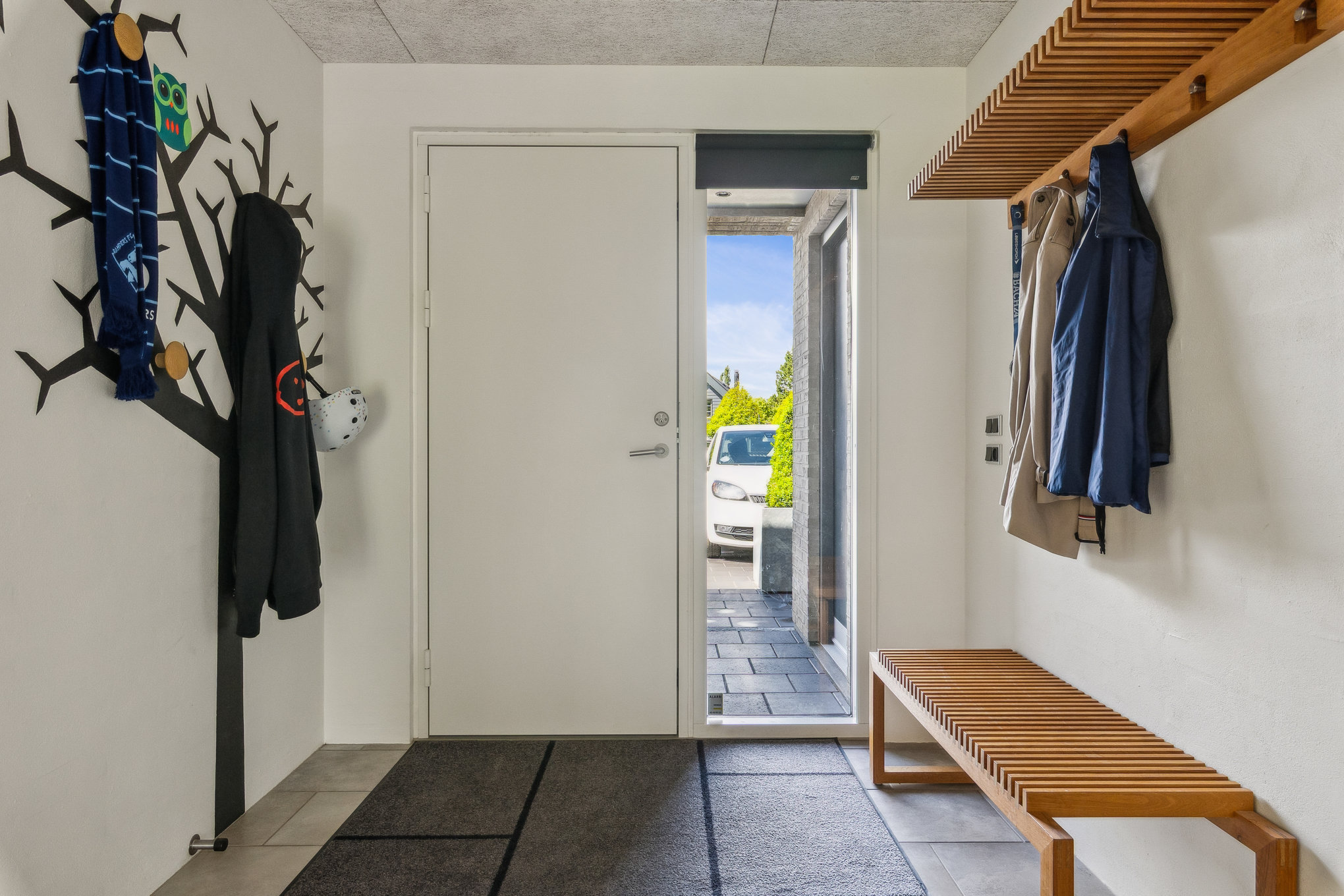 Fremhævet gang billede i fuldskærmstilstand. Billede af Tjørnelundsvej 18, Lem, 8930 Randers NØ