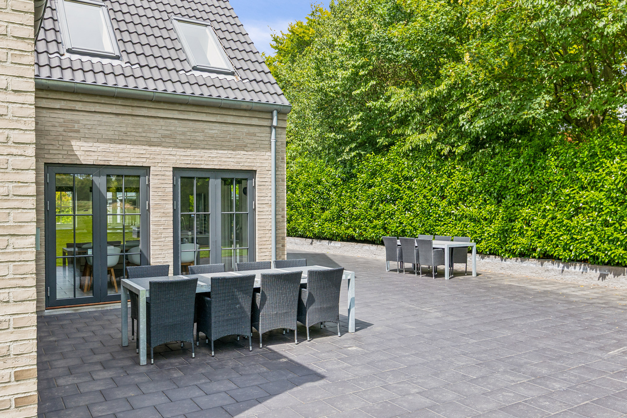 Fremhævet terrasse billede i fuldskærmstilstand. Billede af Tjørnelundsvej 18, Lem, 8930 Randers NØ