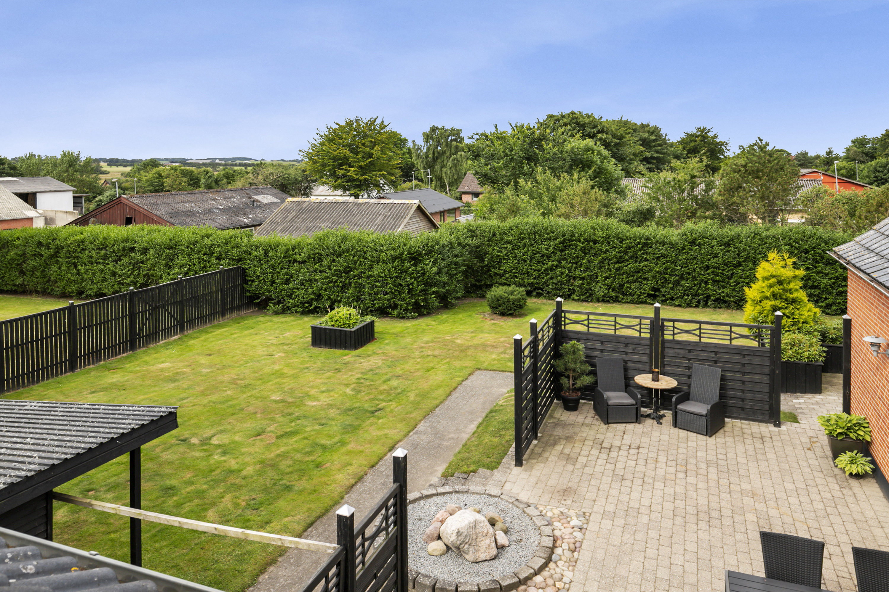 Miniaturebillede 1: terrasse. Billede af Kirkevangen 71, Østerbølle, 9620 Aalestrup