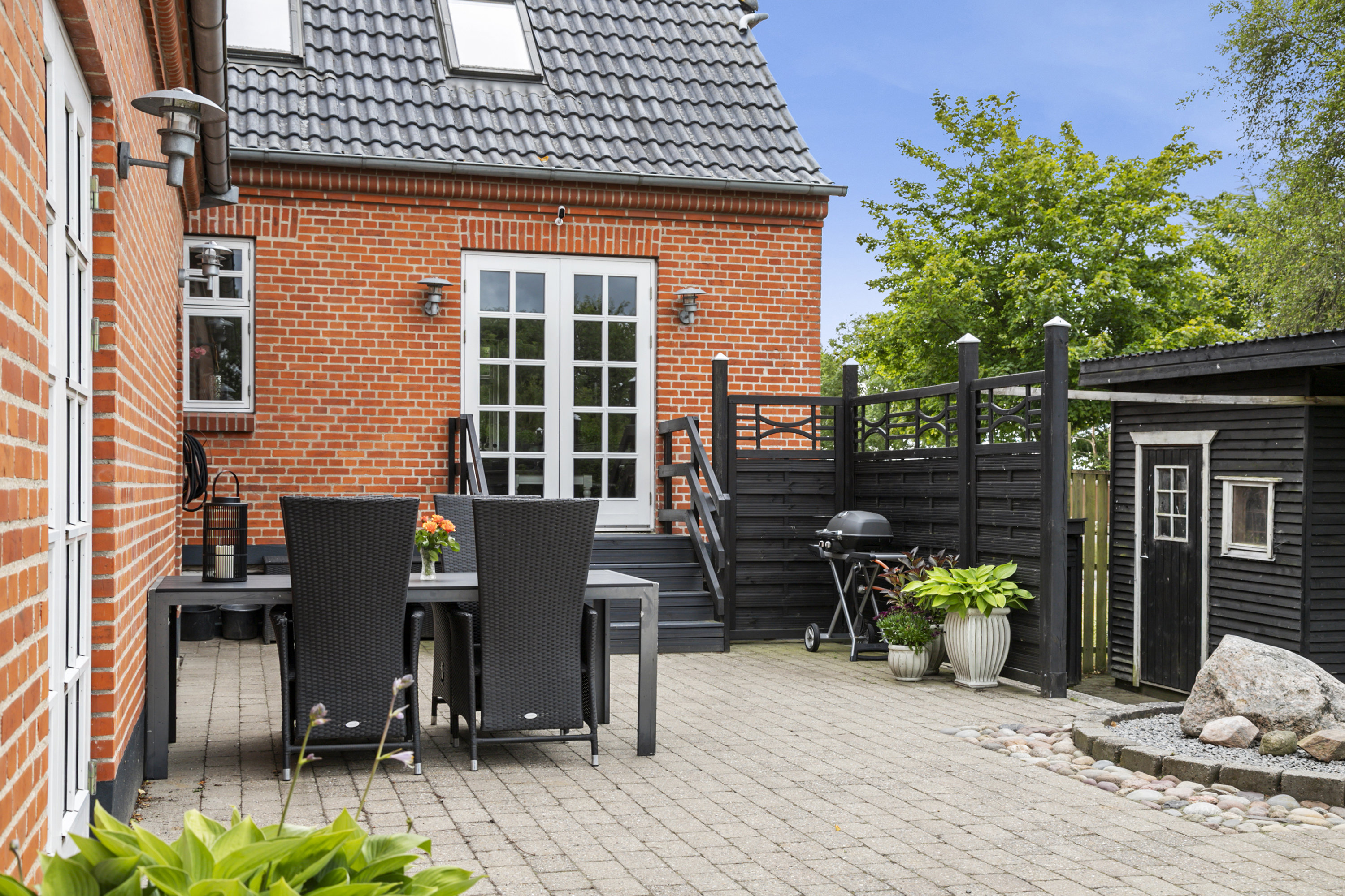 Fremhævet terrasse billede i fuldskærmstilstand. Billede af Kirkevangen 71, Østerbølle, 9620 Aalestrup