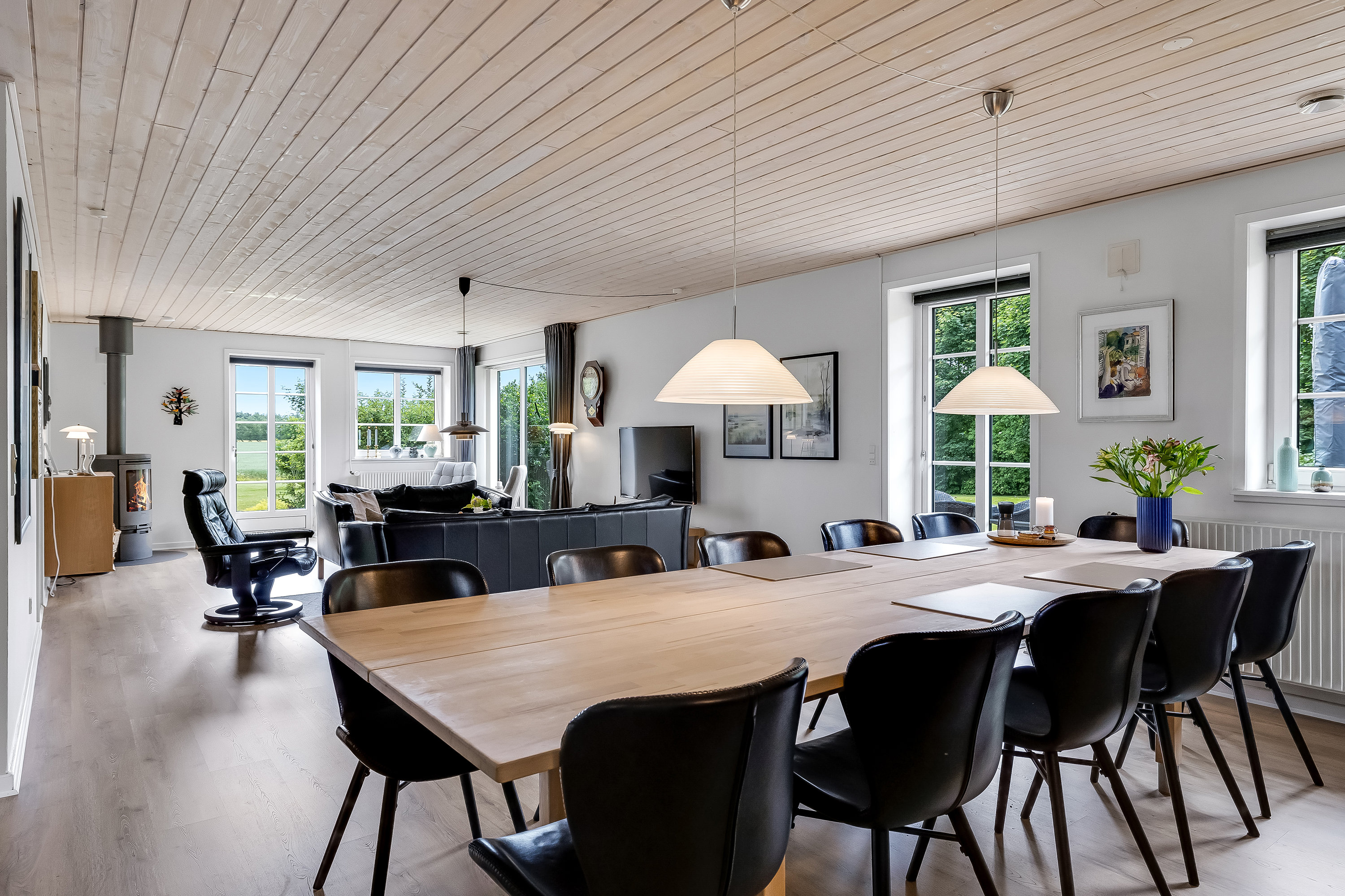 Fremhævet stue billede i fuldskærmstilstand. Billede af Langerdalvej 4, 6940 Lem St