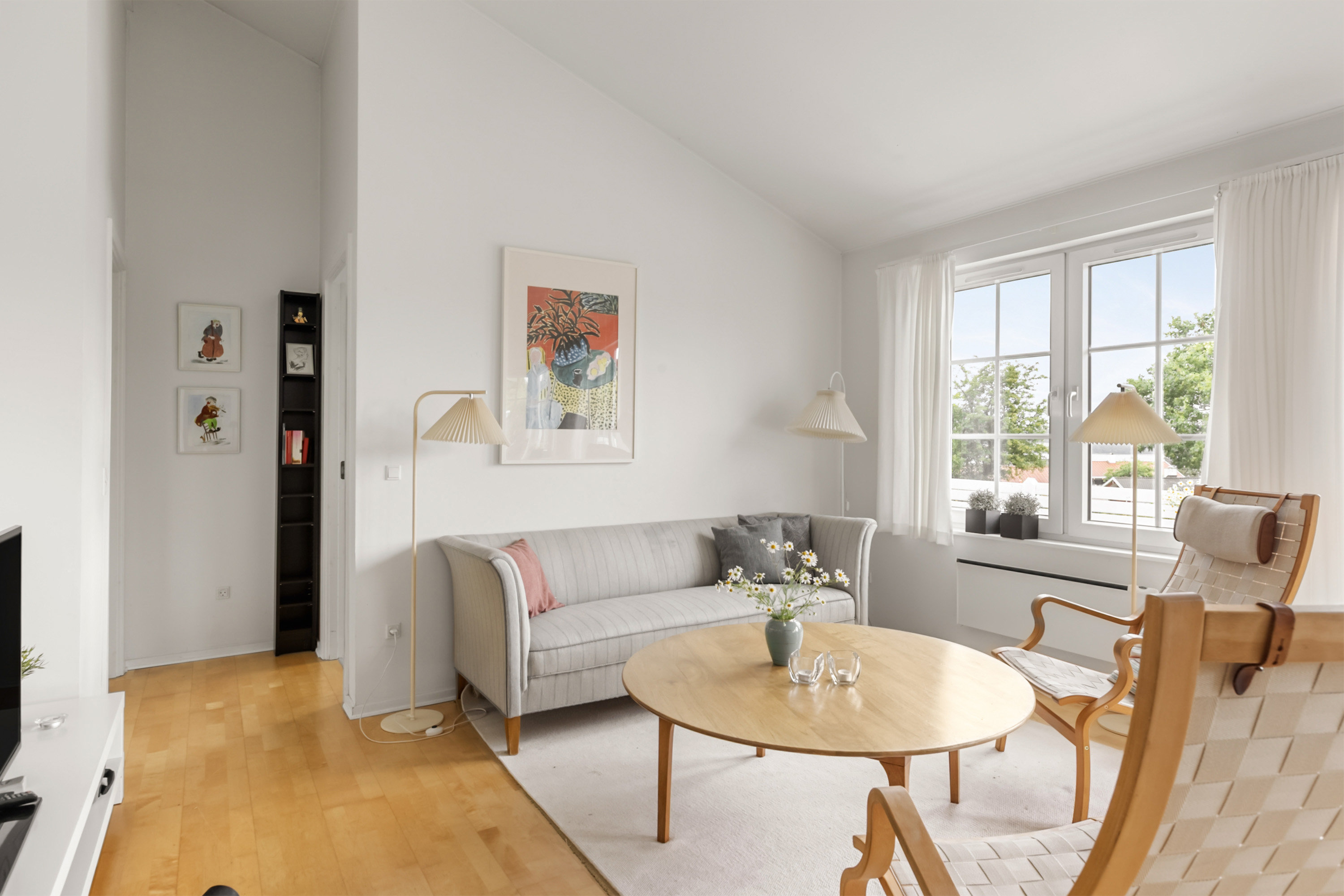 Fremhævet stue billede i fuldskærmstilstand. Billede af Frederikshøjvænget 2, Løjt Nørresk, 6200 Aabenraa