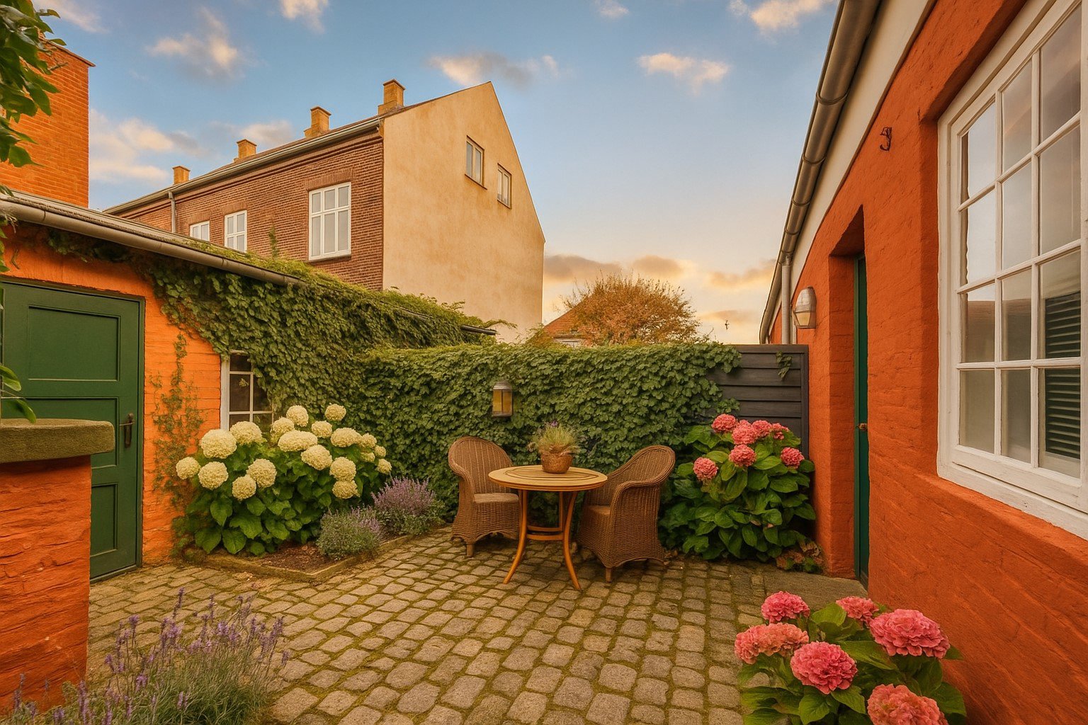 Fremhævet terrasse forslag billede i fuldskærmstilstand. Billede af Hovedgaden 69, Nordby, 6720 Fanø