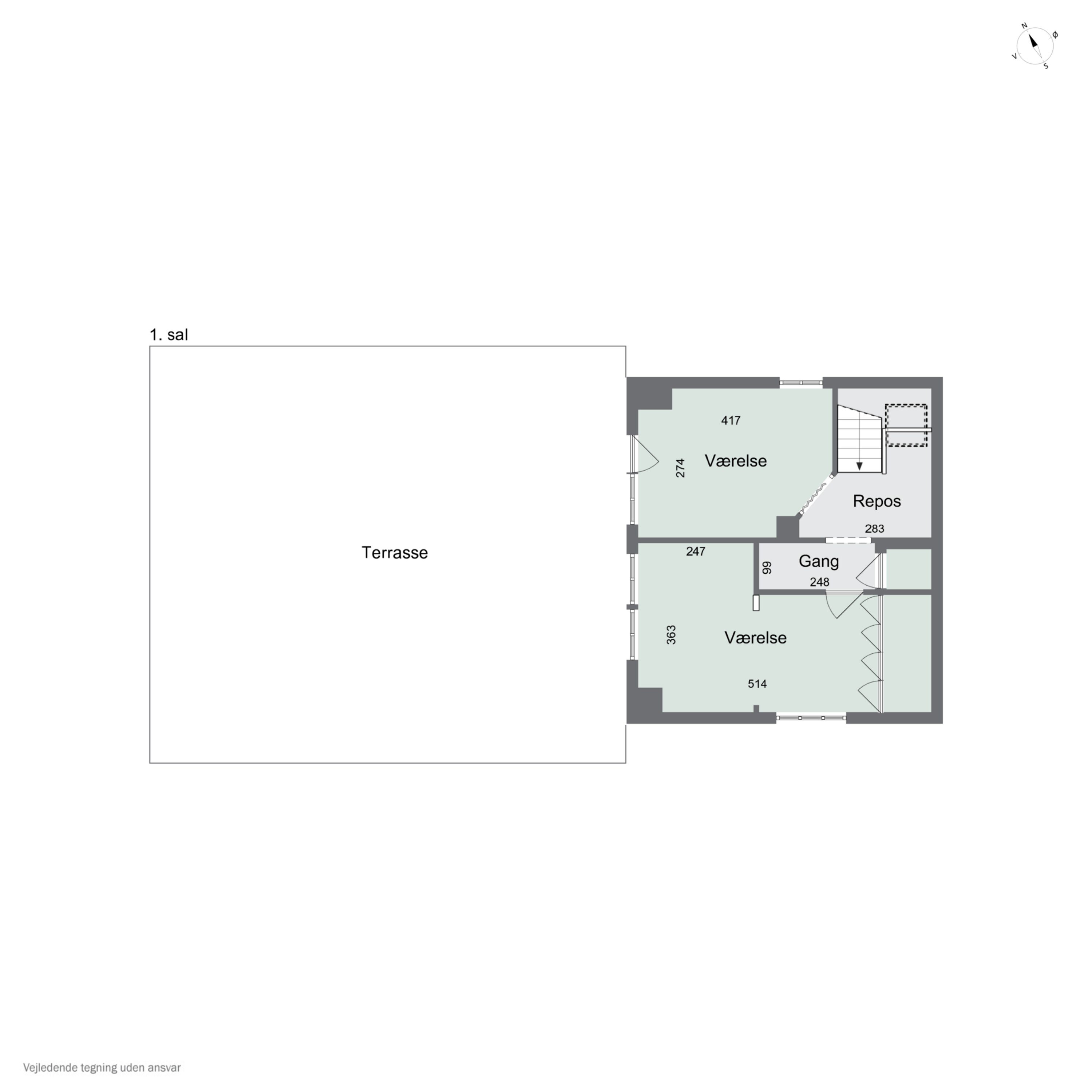 Plantegninger billede af Flinterupvej 67A, 4480 Store Fuglede