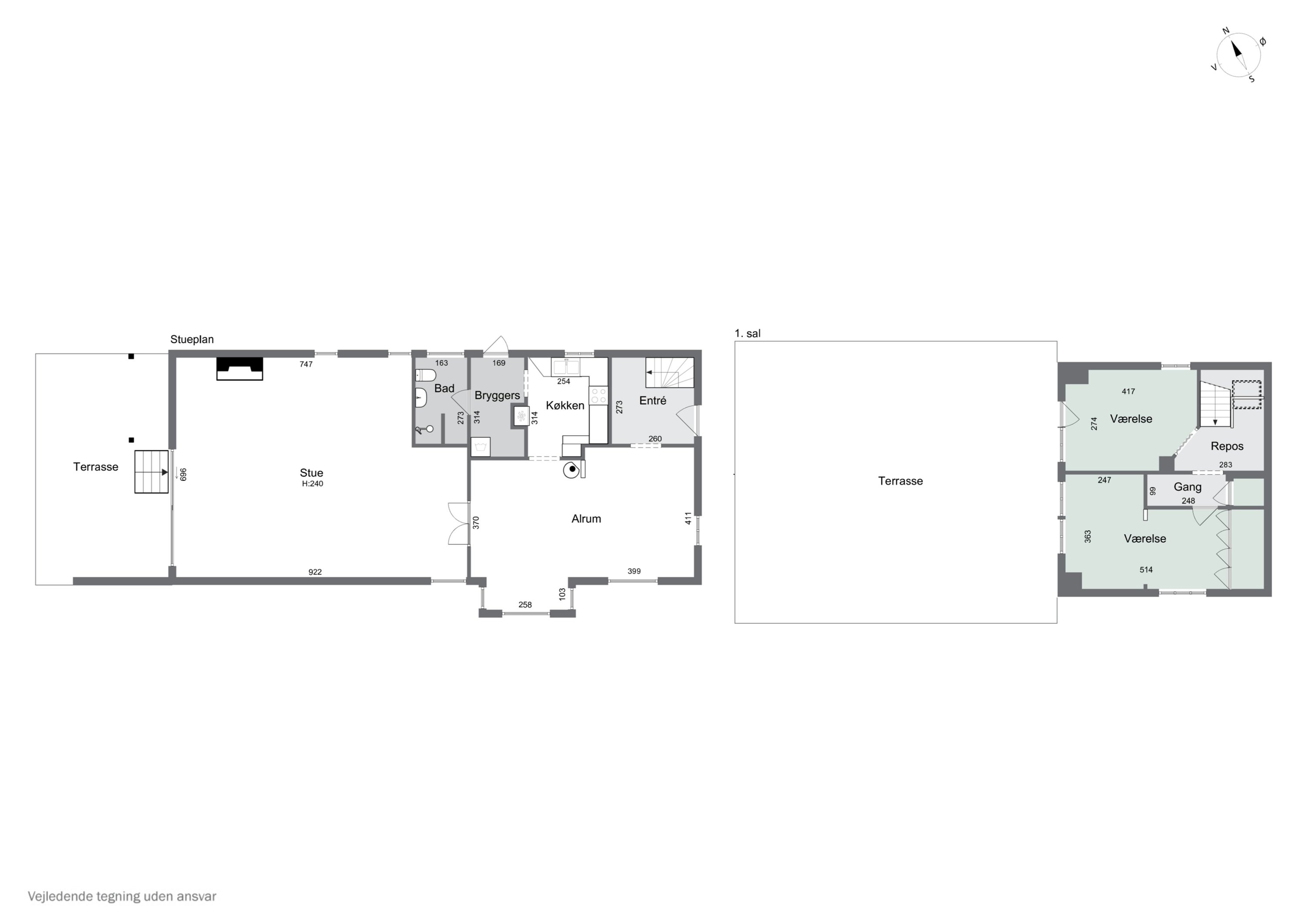 Plantegninger billede af Flinterupvej 67A, 4480 Store Fuglede
