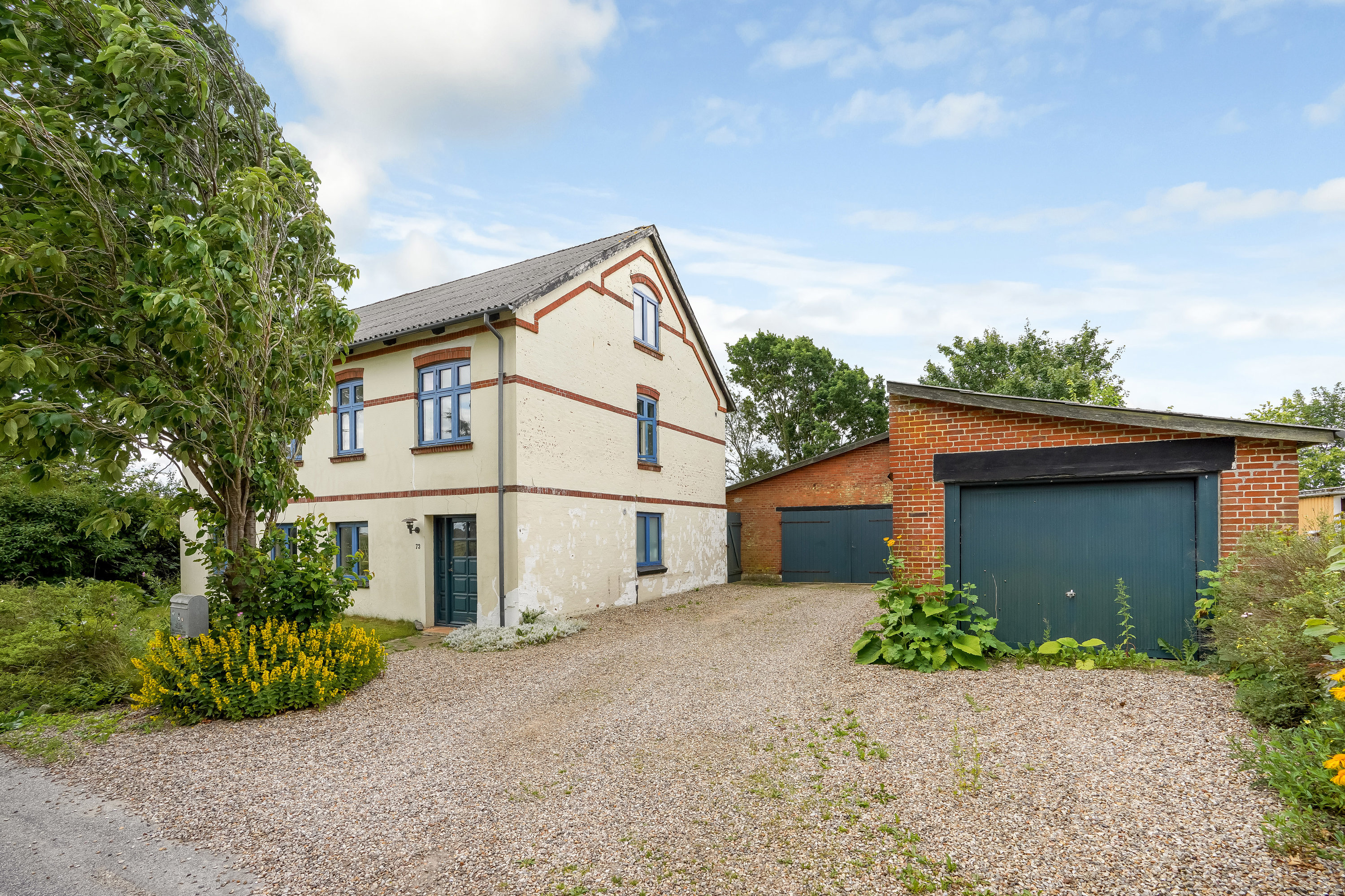 Miniaturebillede 1: ejendommen. Billede af Ildvedvej 73, Ildved, 7300 Jelling