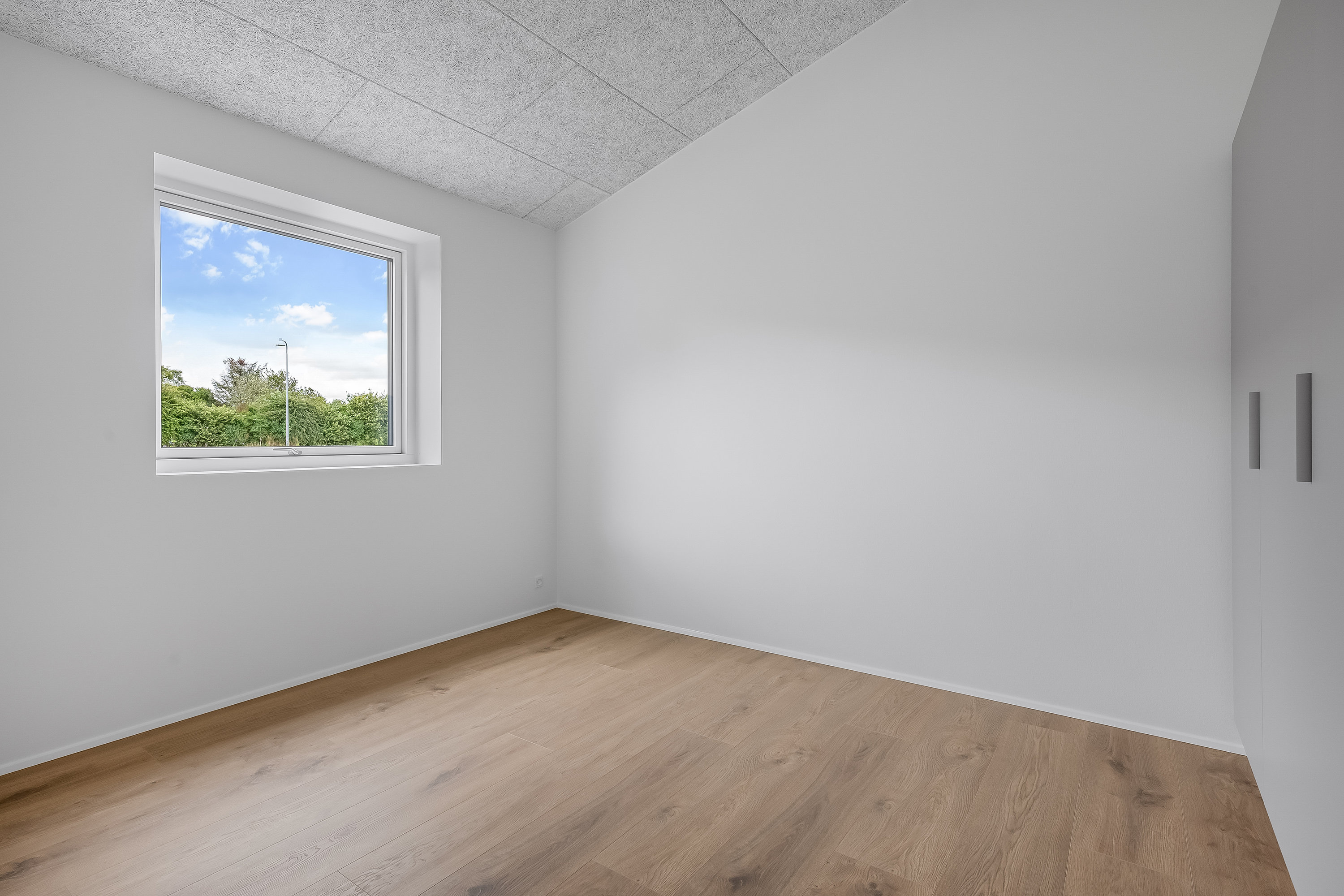 Fremhævet soveværelse billede i fuldskærmstilstand. Billede af Meltoften 2D, Nr Felding, 7500 Holstebro