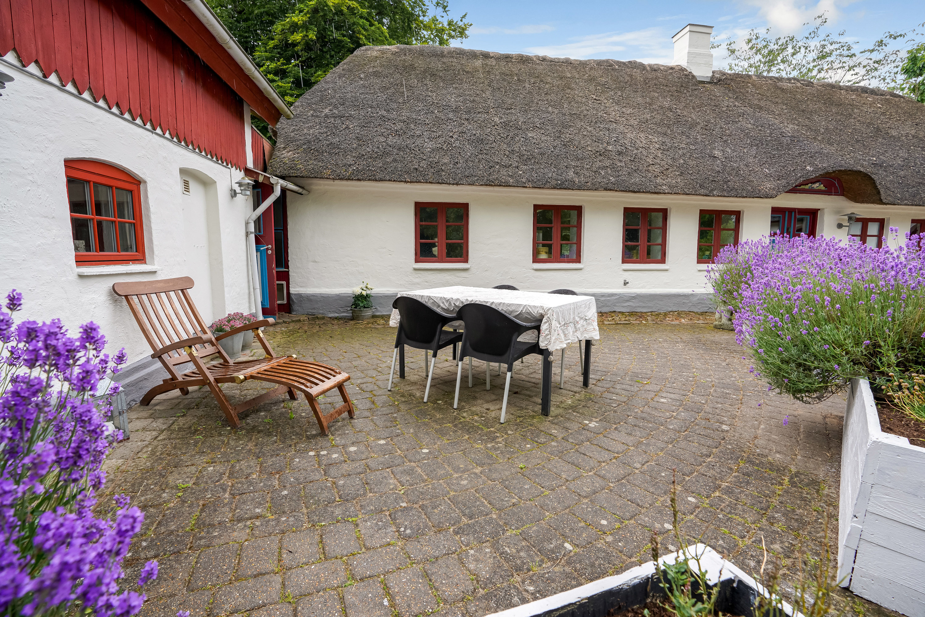 Fremhævet terrasse billede i fuldskærmstilstand. Billede af Kuldbjergvej 30, Kuldbjerg, 7321 Gadbjerg