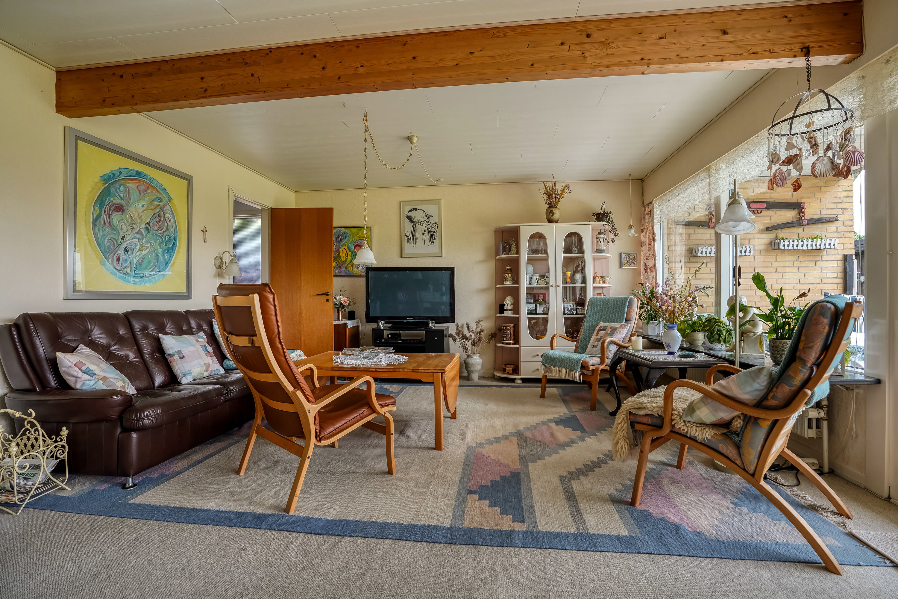 Fremhævet stue billede i fuldskærmstilstand. Billede af Søtoften 11, 8740 Brædstrup