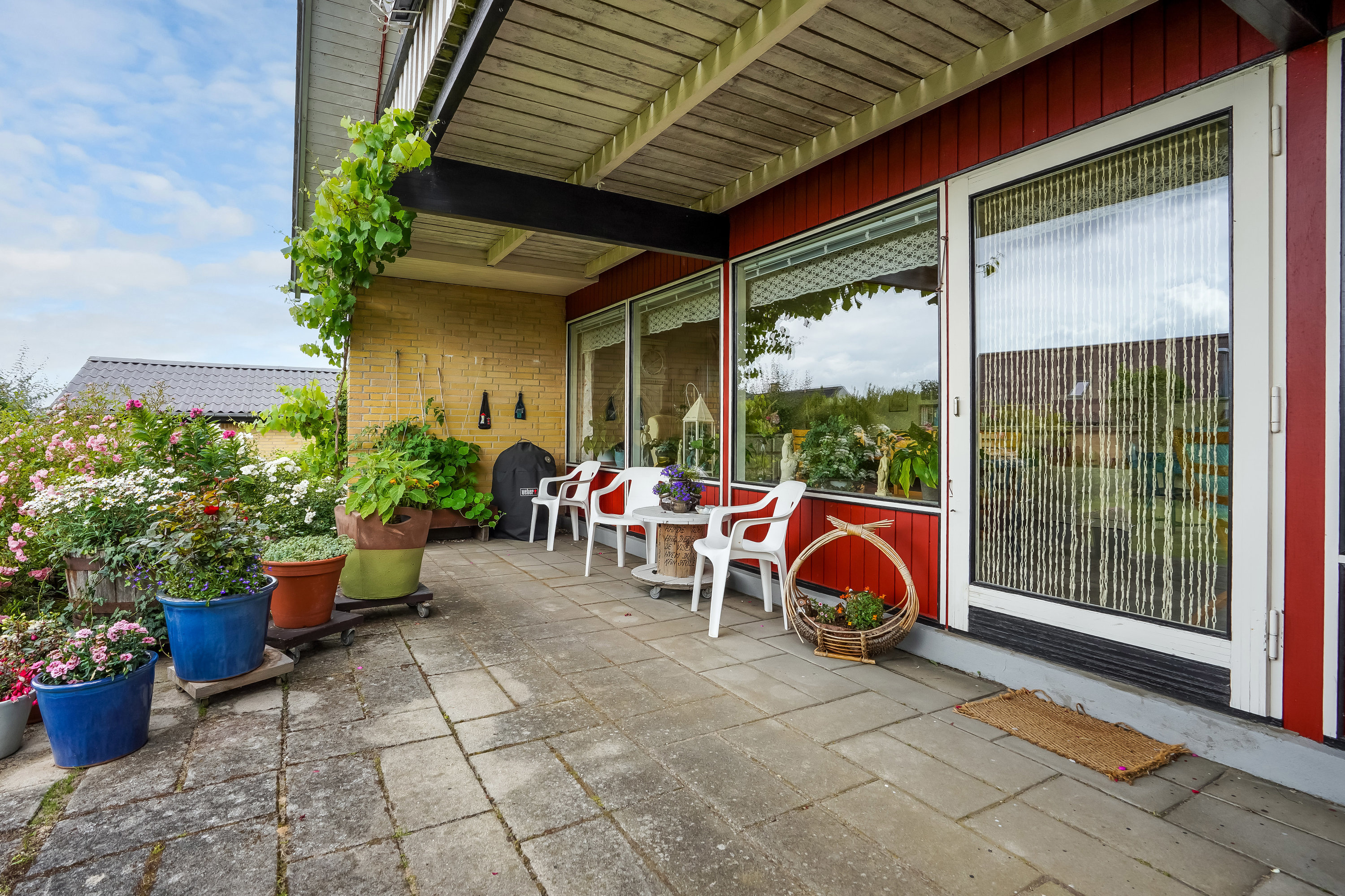 Fremhævet terrasse billede i fuldskærmstilstand. Billede af Søtoften 11, 8740 Brædstrup