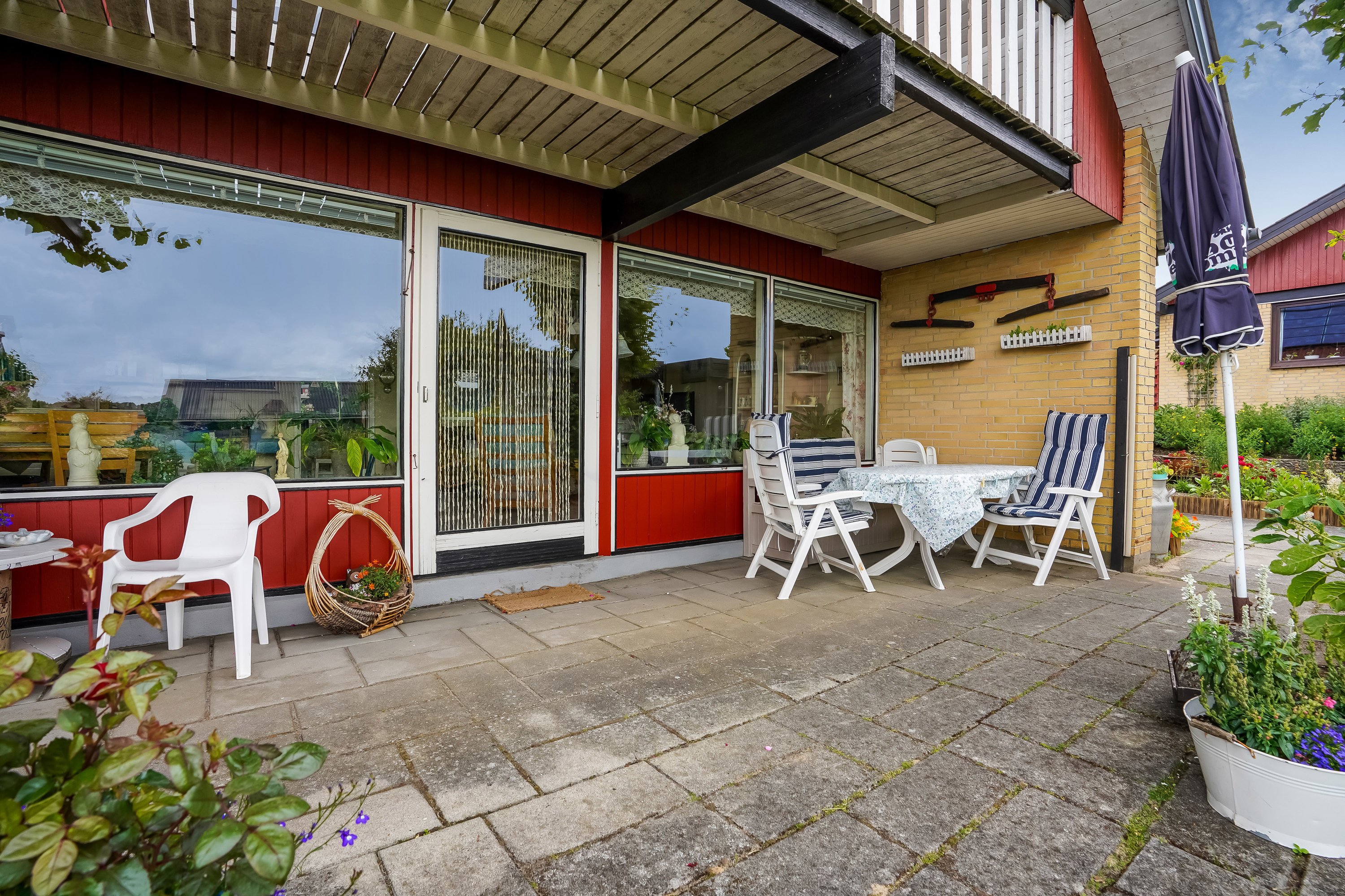 Fremhævet terrasse billede i fuldskærmstilstand. Billede af Søtoften 11, 8740 Brædstrup