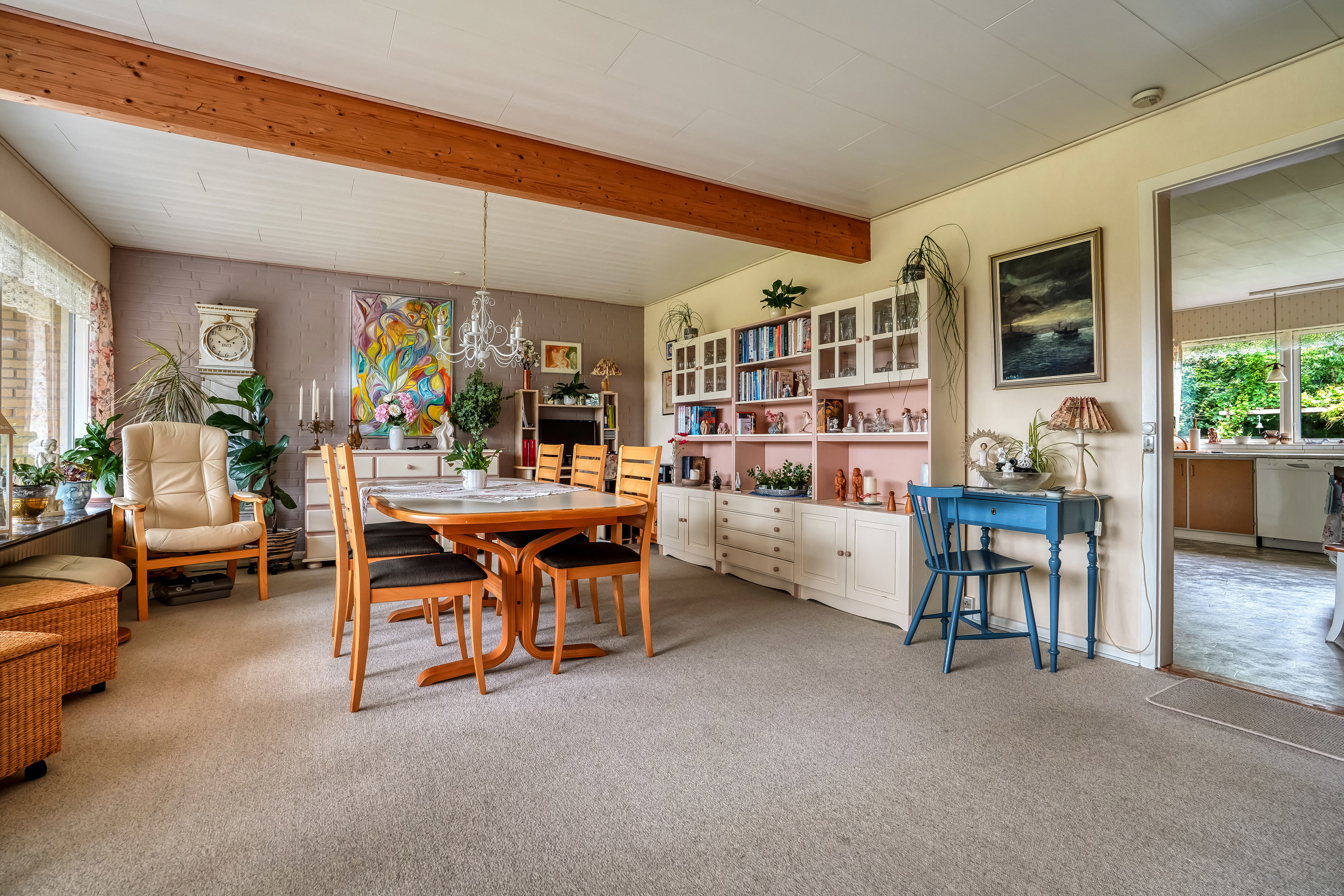 Fremhævet stue billede i fuldskærmstilstand. Billede af Søtoften 11, 8740 Brædstrup