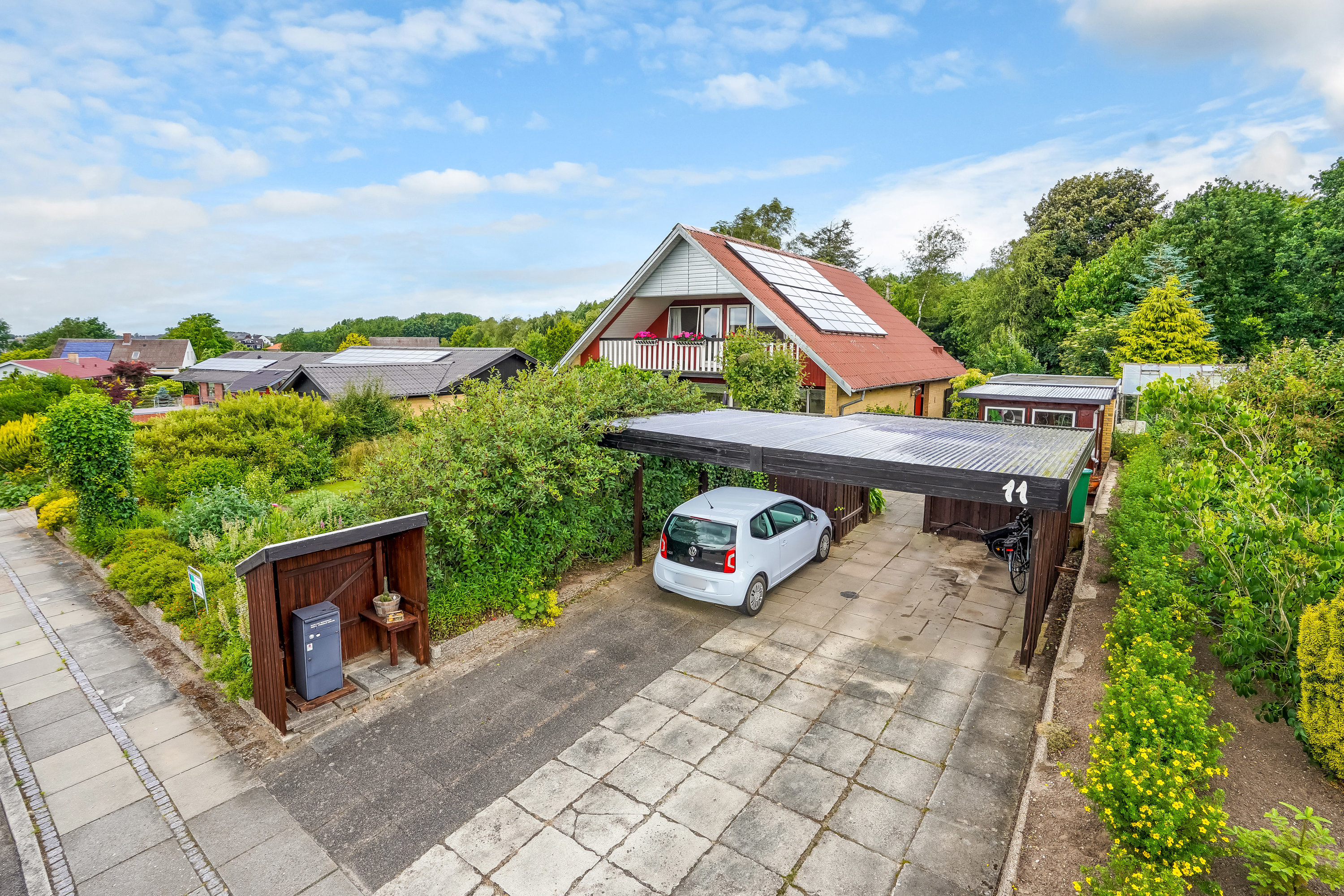 Fremhævet ejendommen billede i fuldskærmstilstand. Billede af Søtoften 11, 8740 Brædstrup