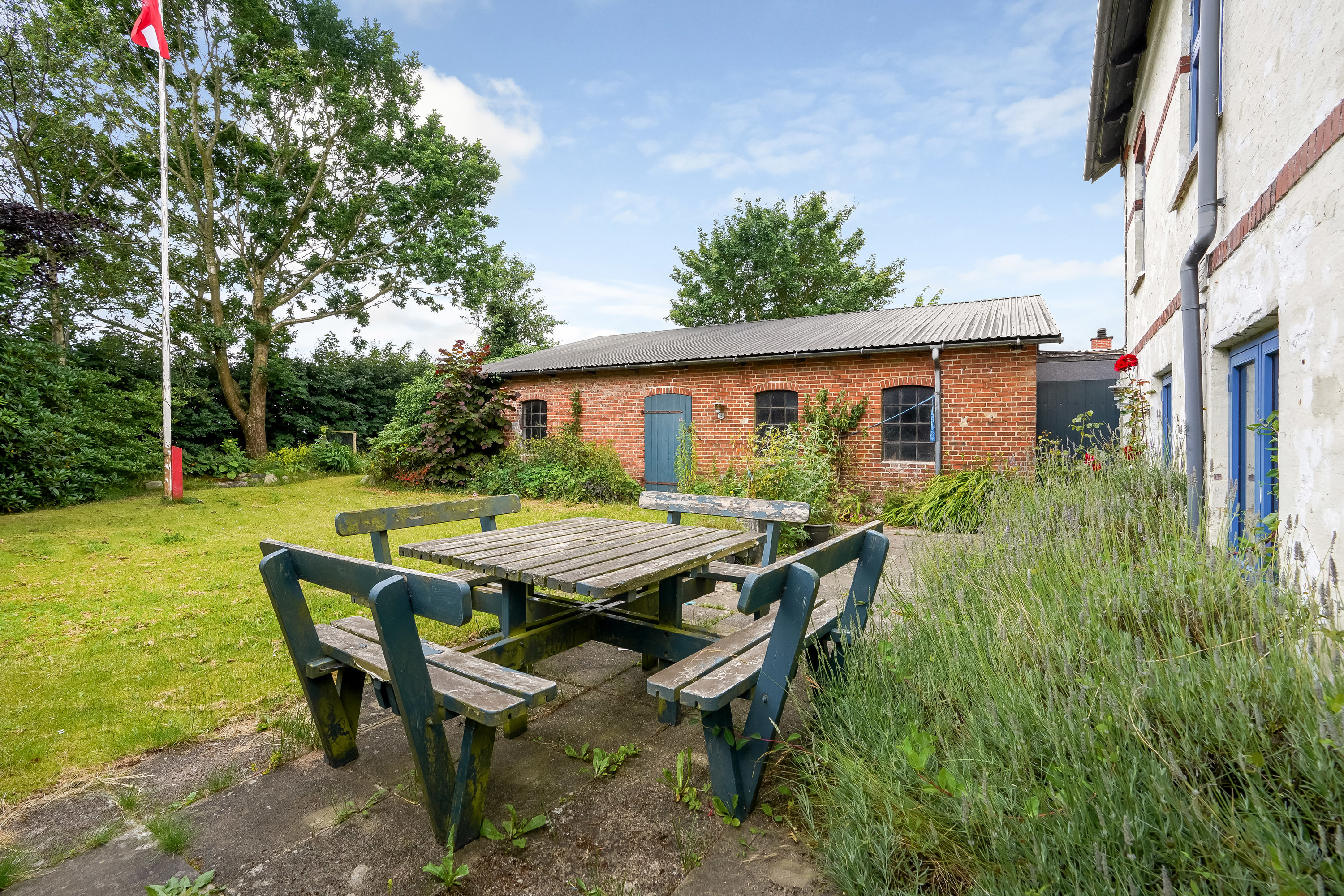 Fremhævet terrasse billede i fuldskærmstilstand. Billede af Ildvedvej 73, Ildved, 7300 Jelling