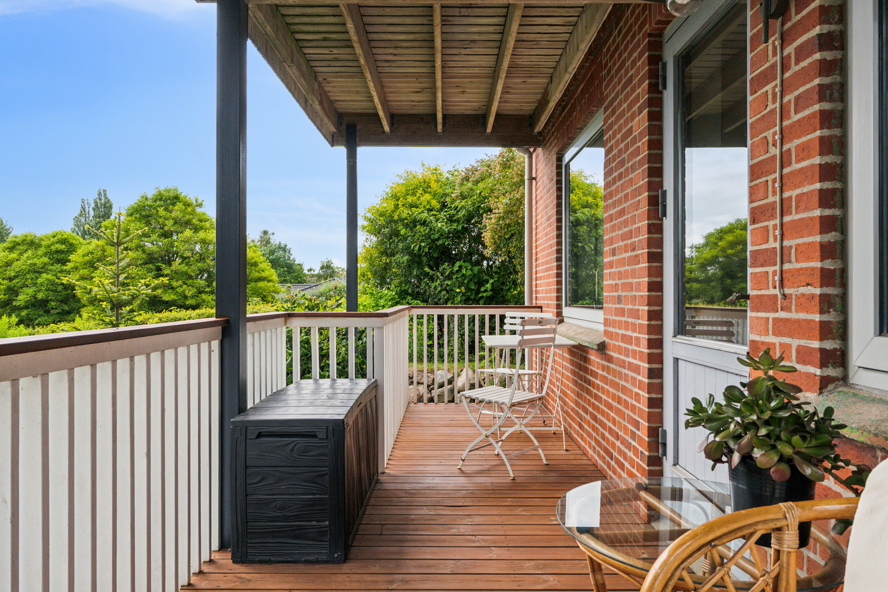 Fremhævet terrasse billede i fuldskærmstilstand. Billede af Halsebyvej 45, Svenstrup, 4220 Korsør