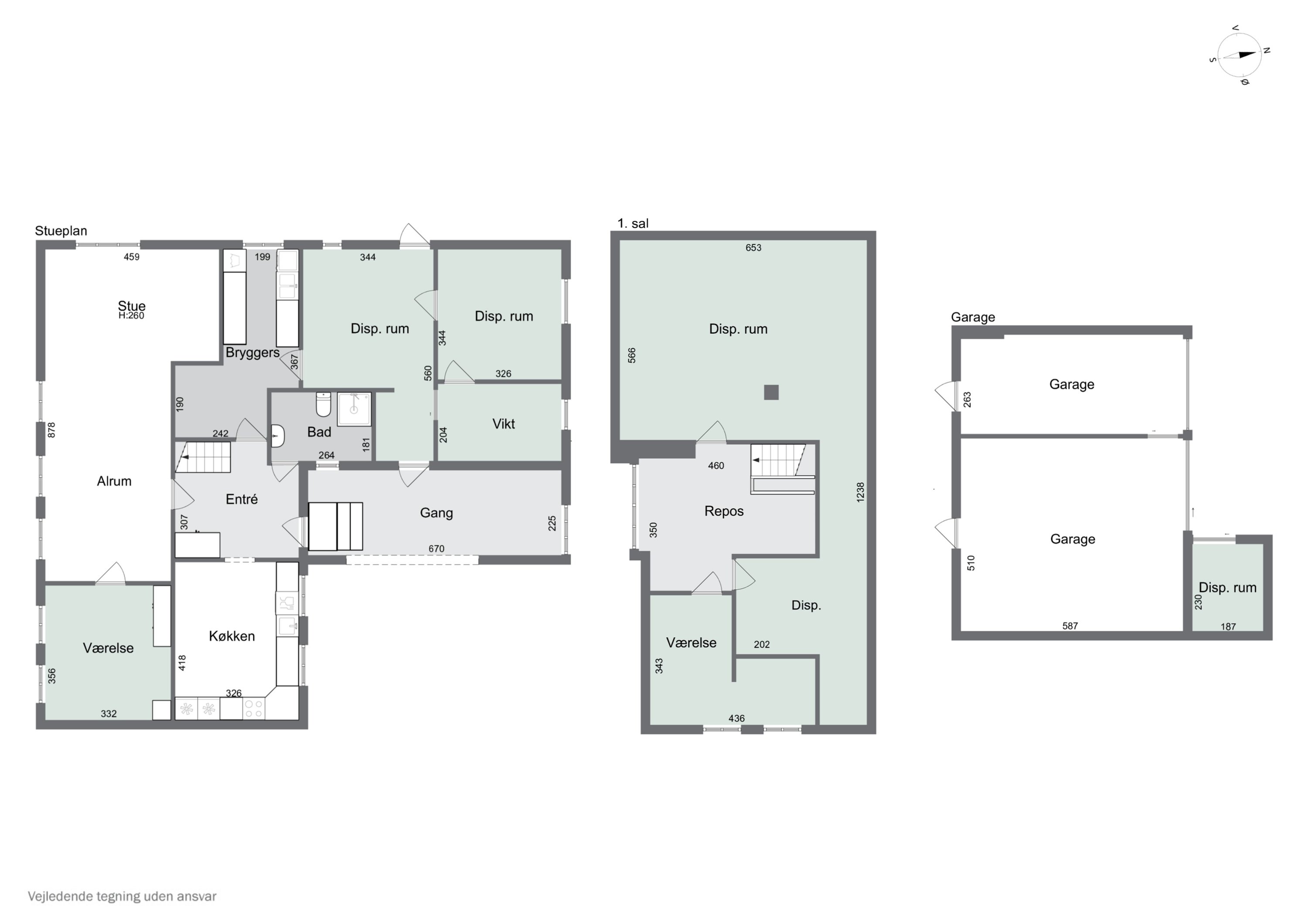 Plantegninger billede af Skørrebrovejen 5, Vestermarie, 3720 Aakirkeby