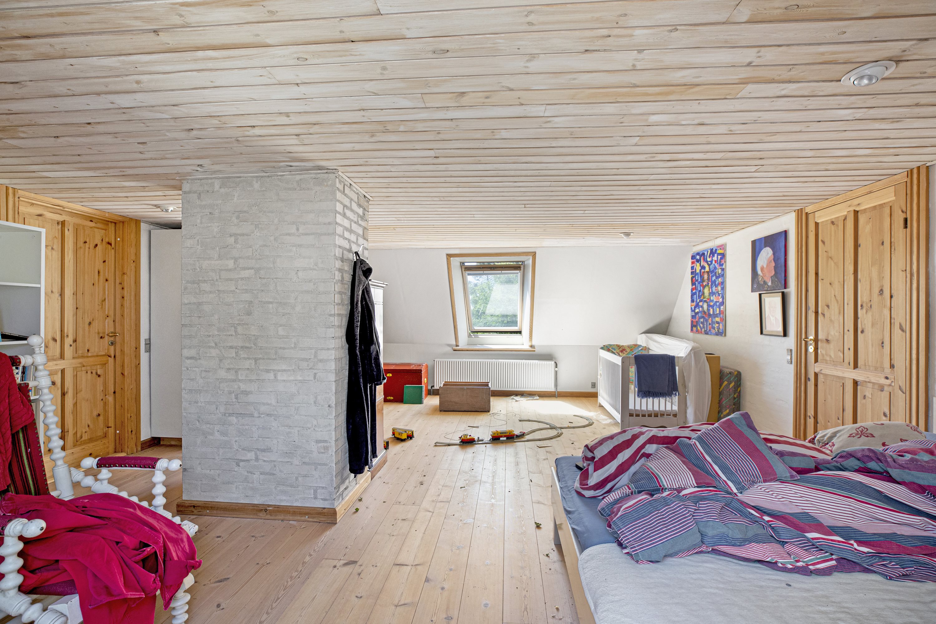 Fremhævet stue billede i fuldskærmstilstand. Billede af Søen 1 & 3, Lysabildskov, 6470 Sydals