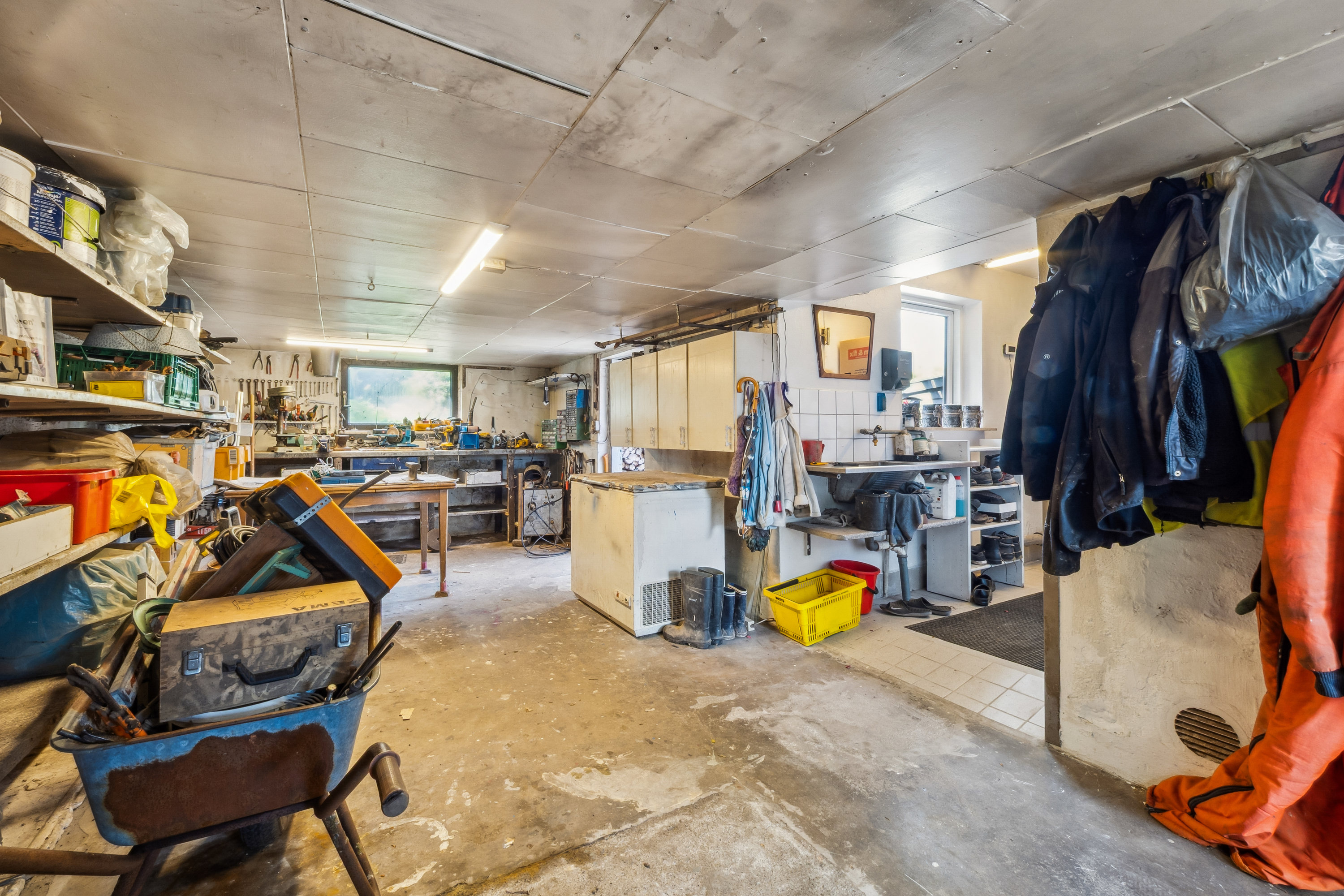 Fremhævet garage billede i fuldskærmstilstand. Billede af Bysvinget 9, Elsø, 7900 Nykøbing M