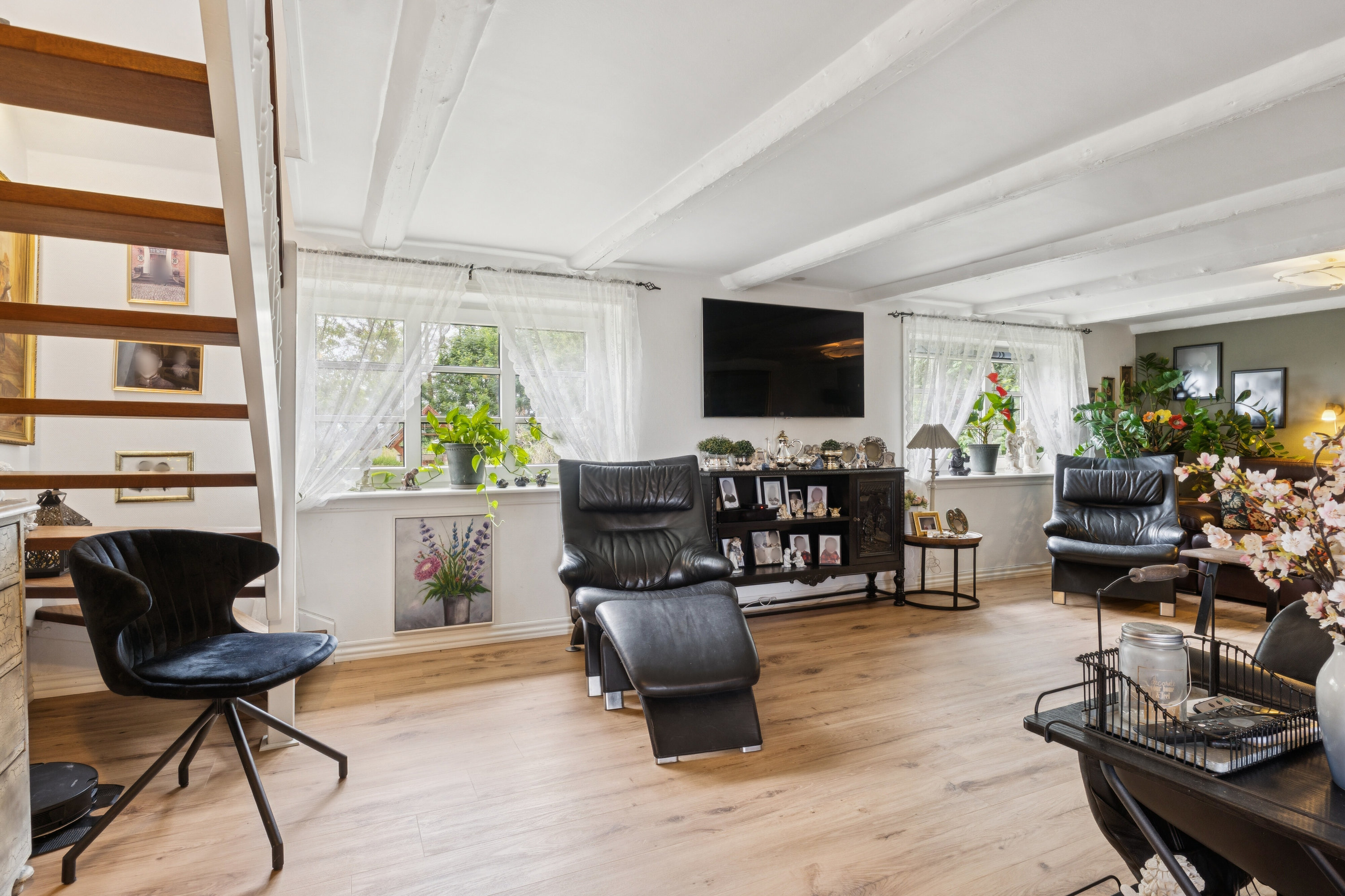 Fremhævet stue billede i fuldskærmstilstand. Billede af Sørig Engvej 26, Sørig, 9881 Bindslev