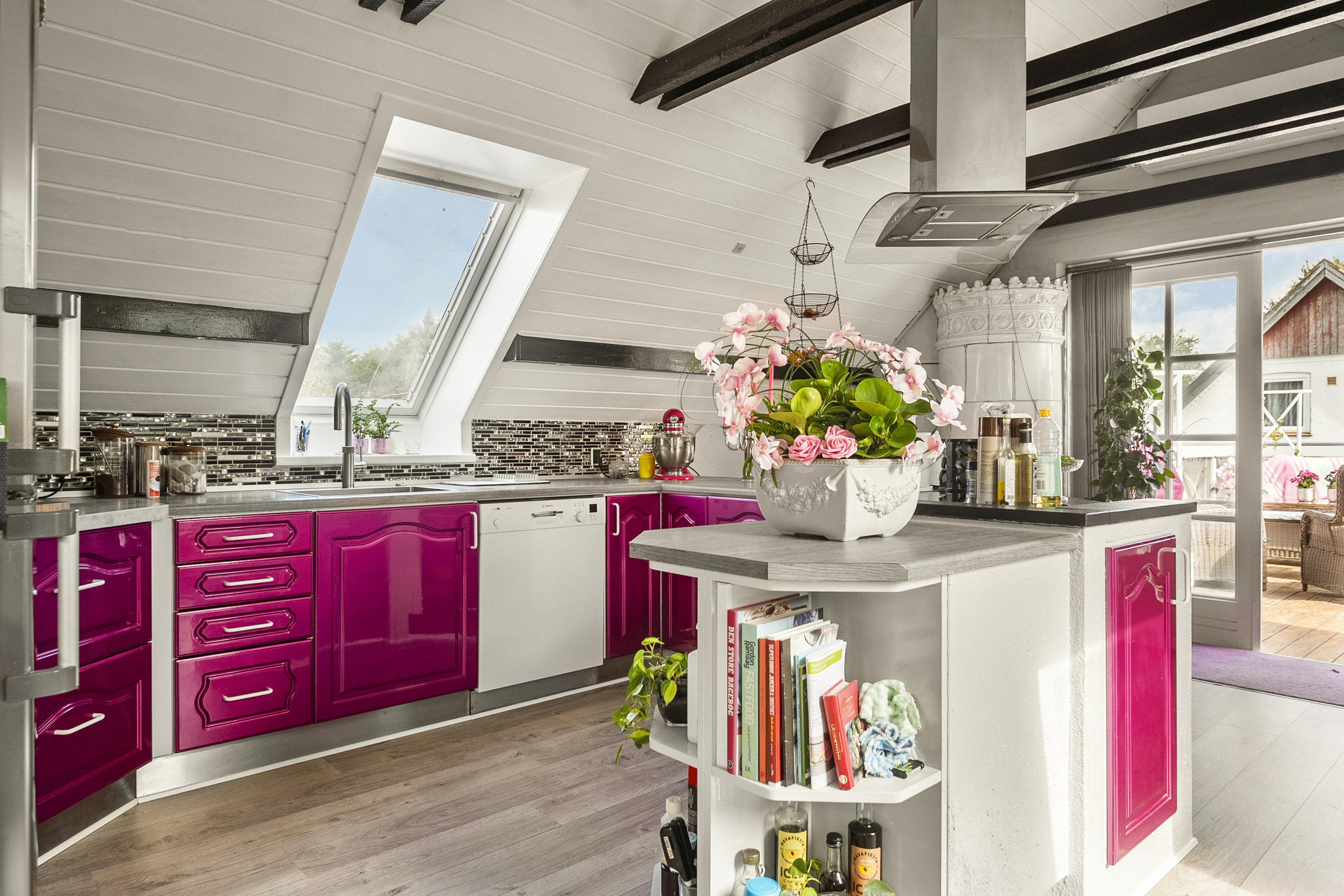 Fremhævet køkken billede i fuldskærmstilstand. Billede af Vesterhavsvej 26, 6852 Billum