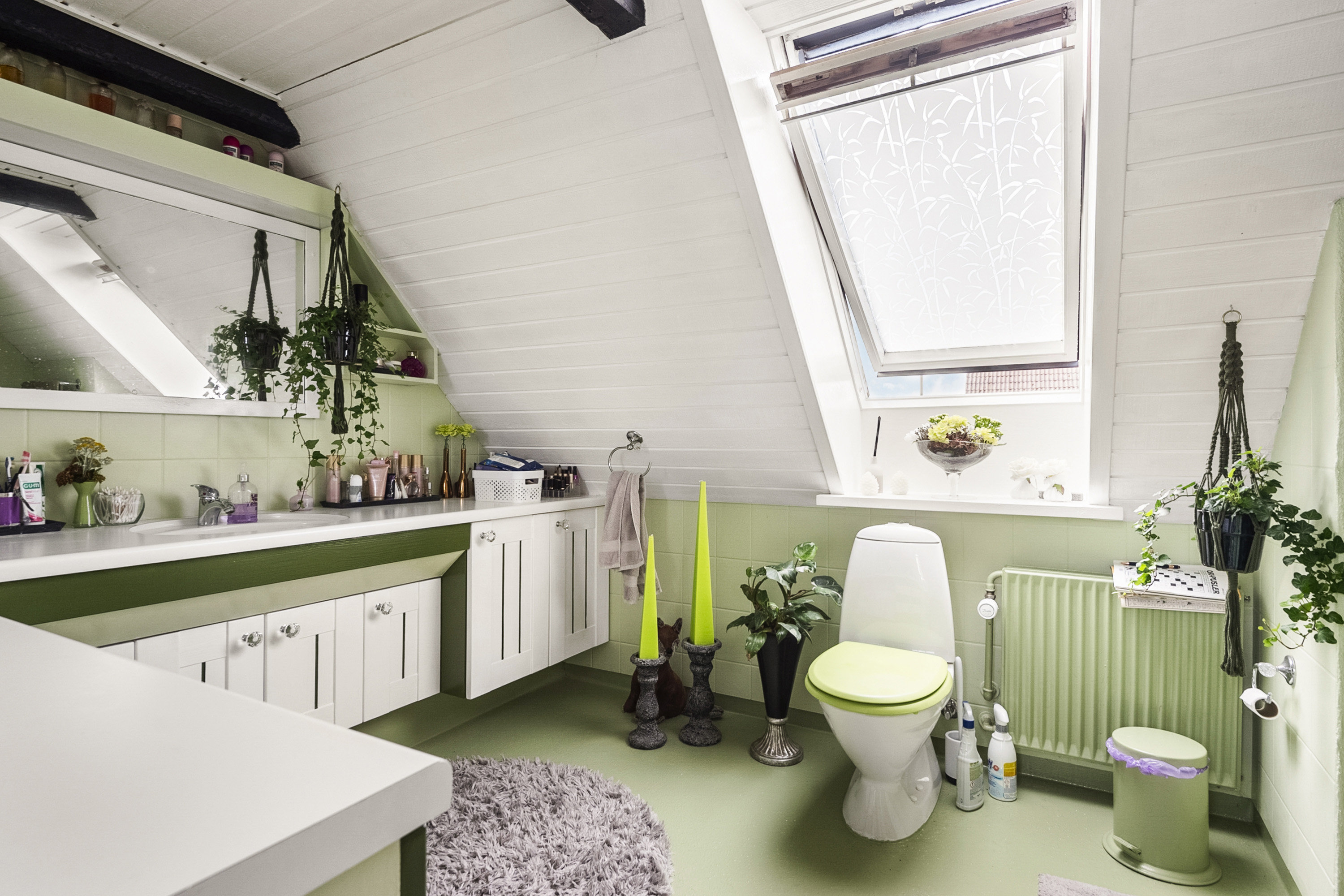 Fremhævet badeværelse billede i fuldskærmstilstand. Billede af Vesterhavsvej 26, 6852 Billum