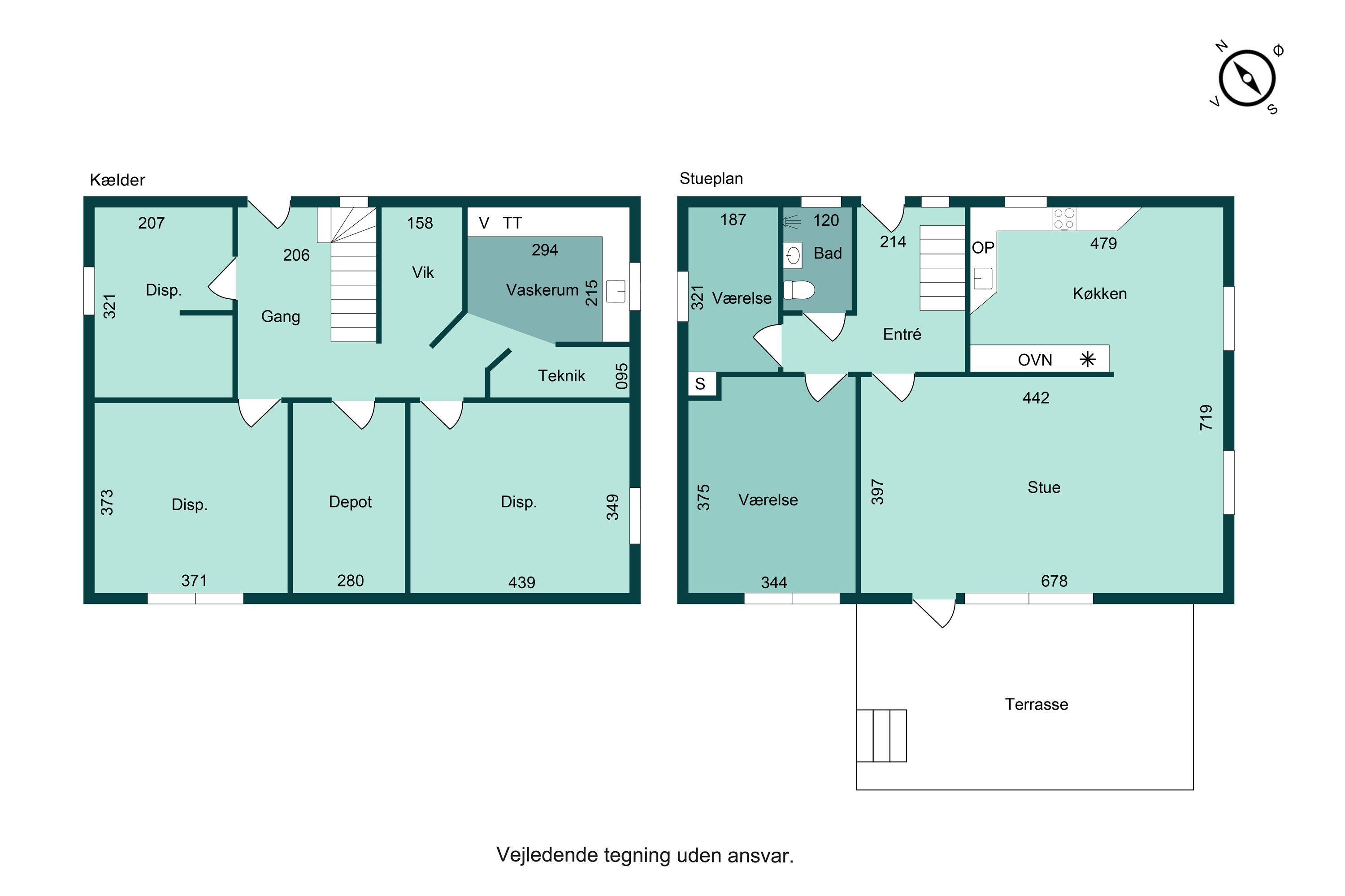 Plantegninger billede af Rådmandsvej 49, 8700 Horsens