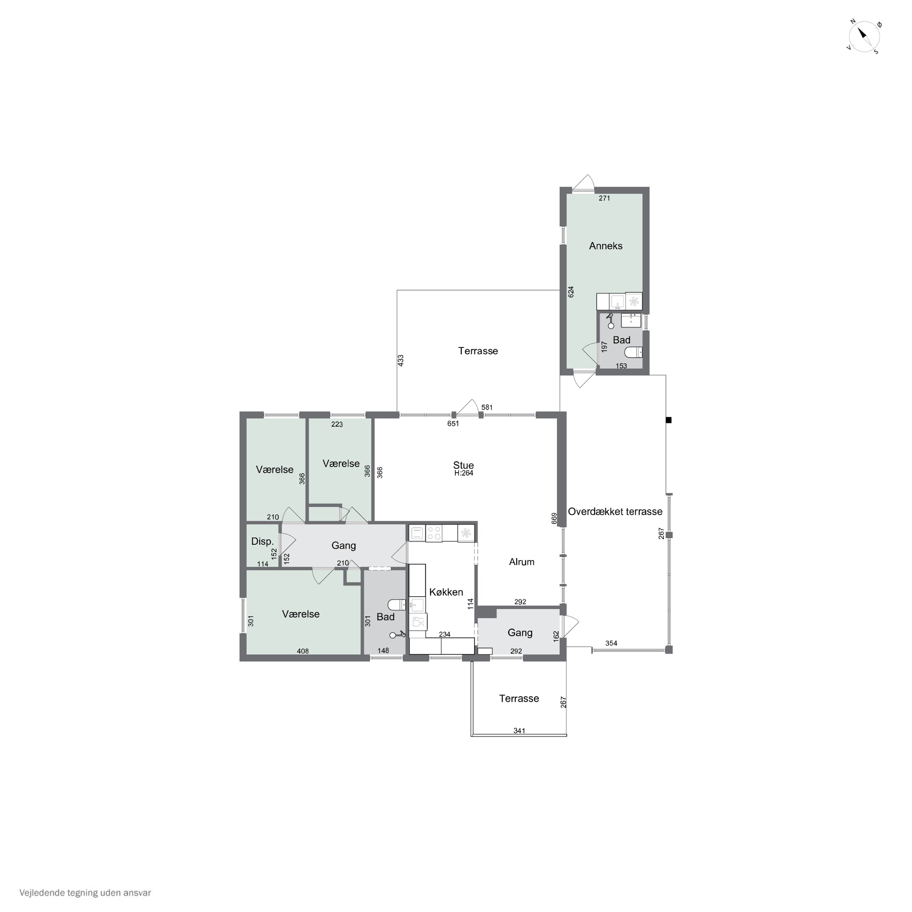 Plantegninger billede af Roskildevej 20, 3650 Ølstykke