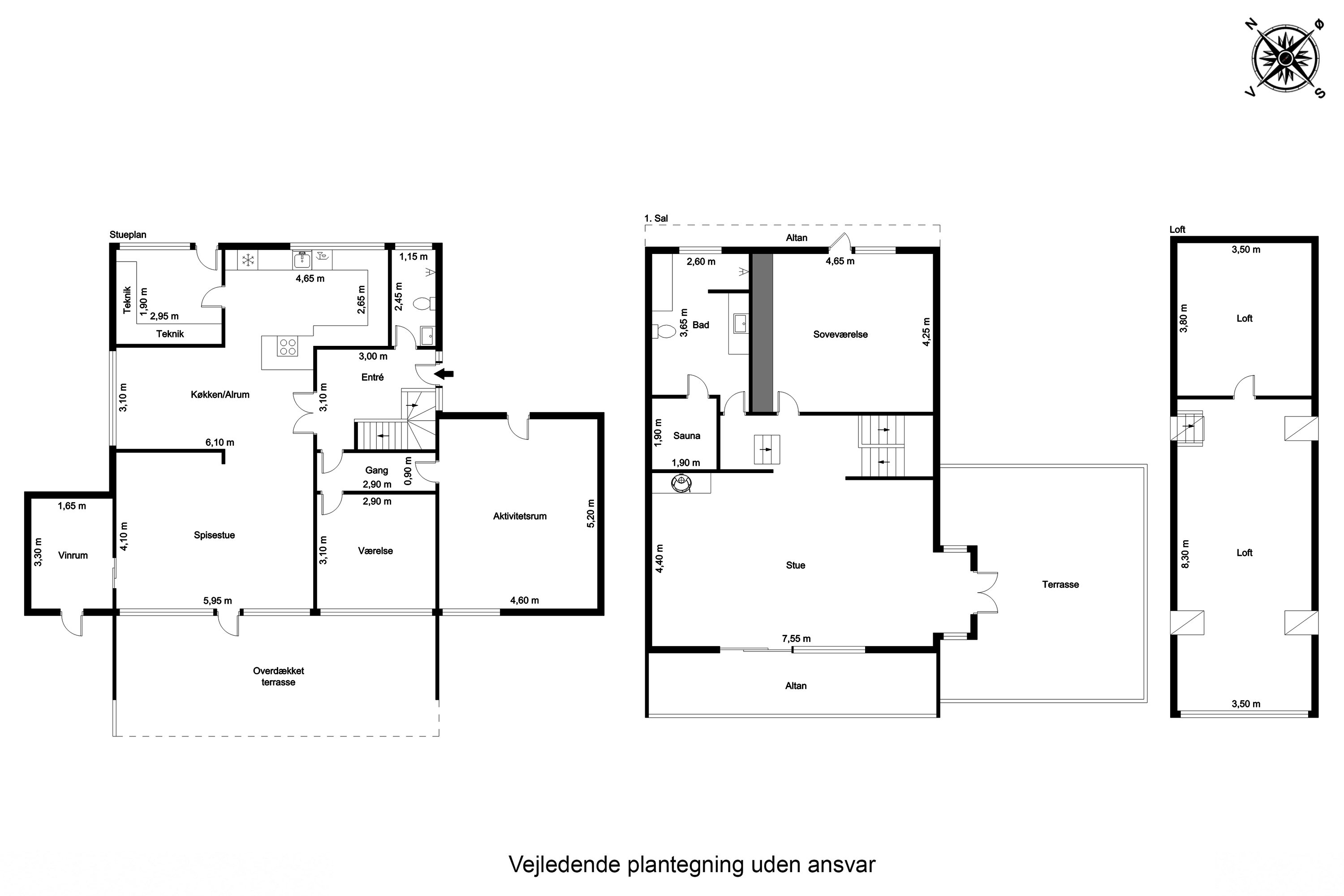 Plantegninger billede af Mågevænget 3, Hjerting, 6710 Esbjerg V
