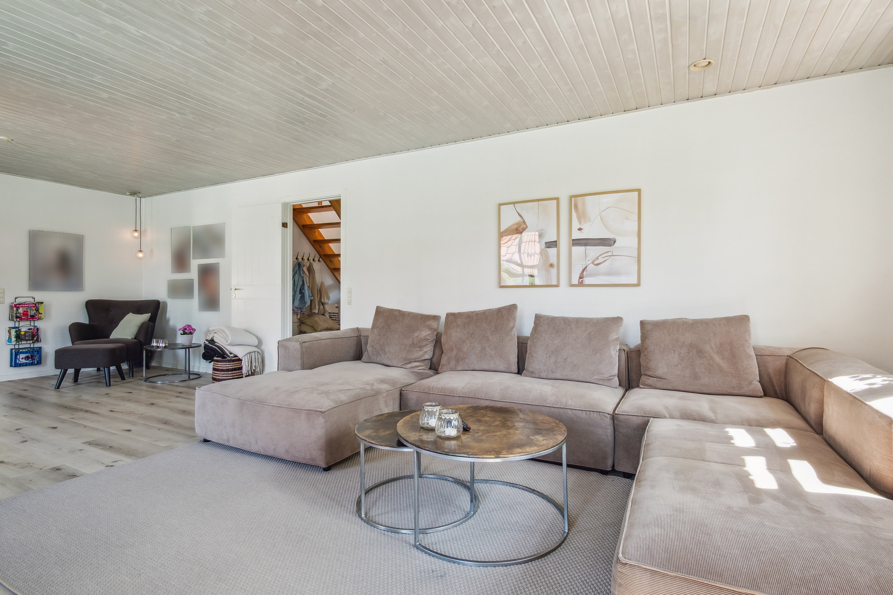 Fremhævet stue billede i fuldskærmstilstand. Billede af Gartnerbakken 5, 2625 Vallensbæk