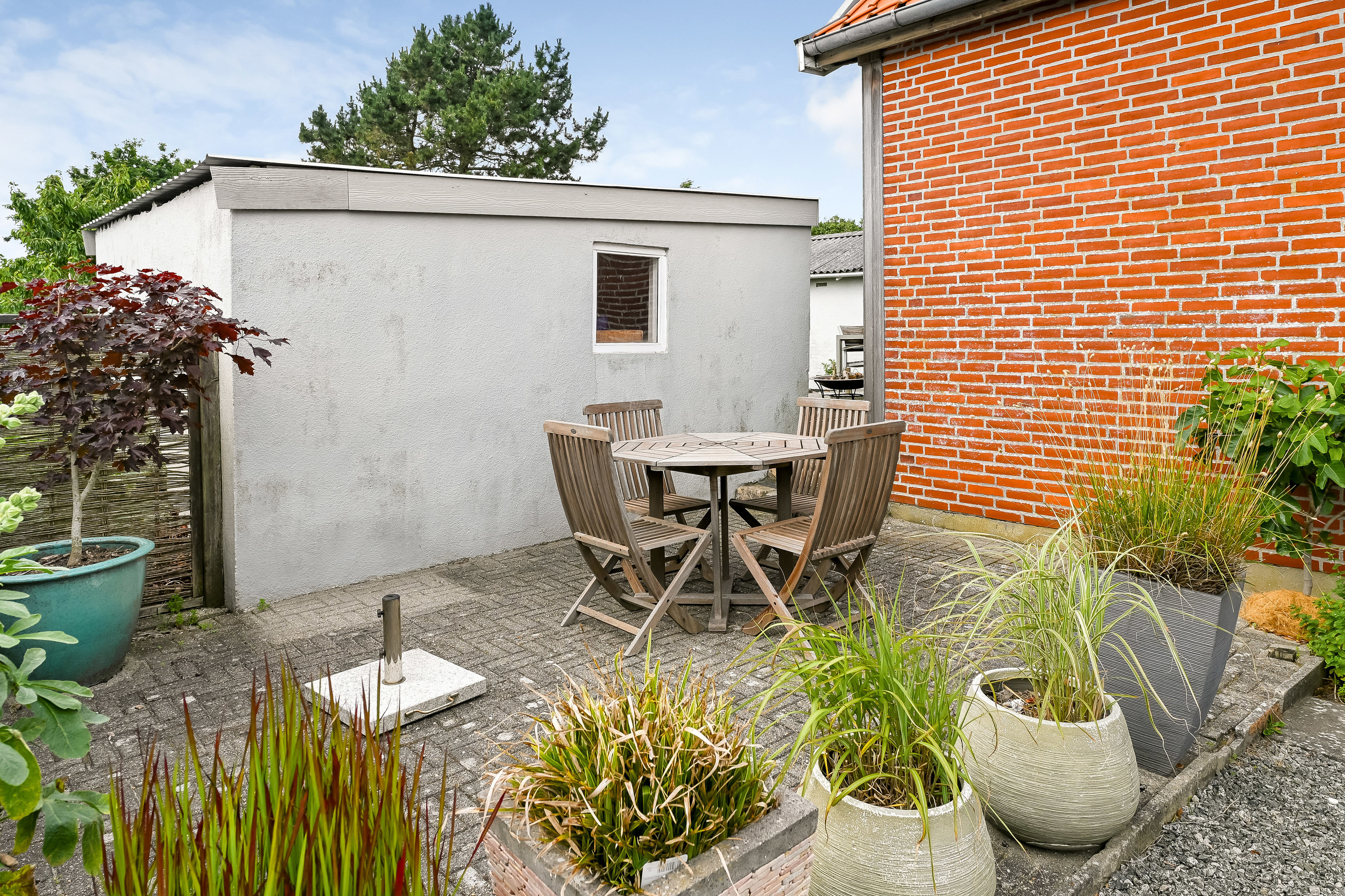 Fremhævet terrasse billede i fuldskærmstilstand. Billede af Hedekærsvej 4, 6710 Esbjerg V