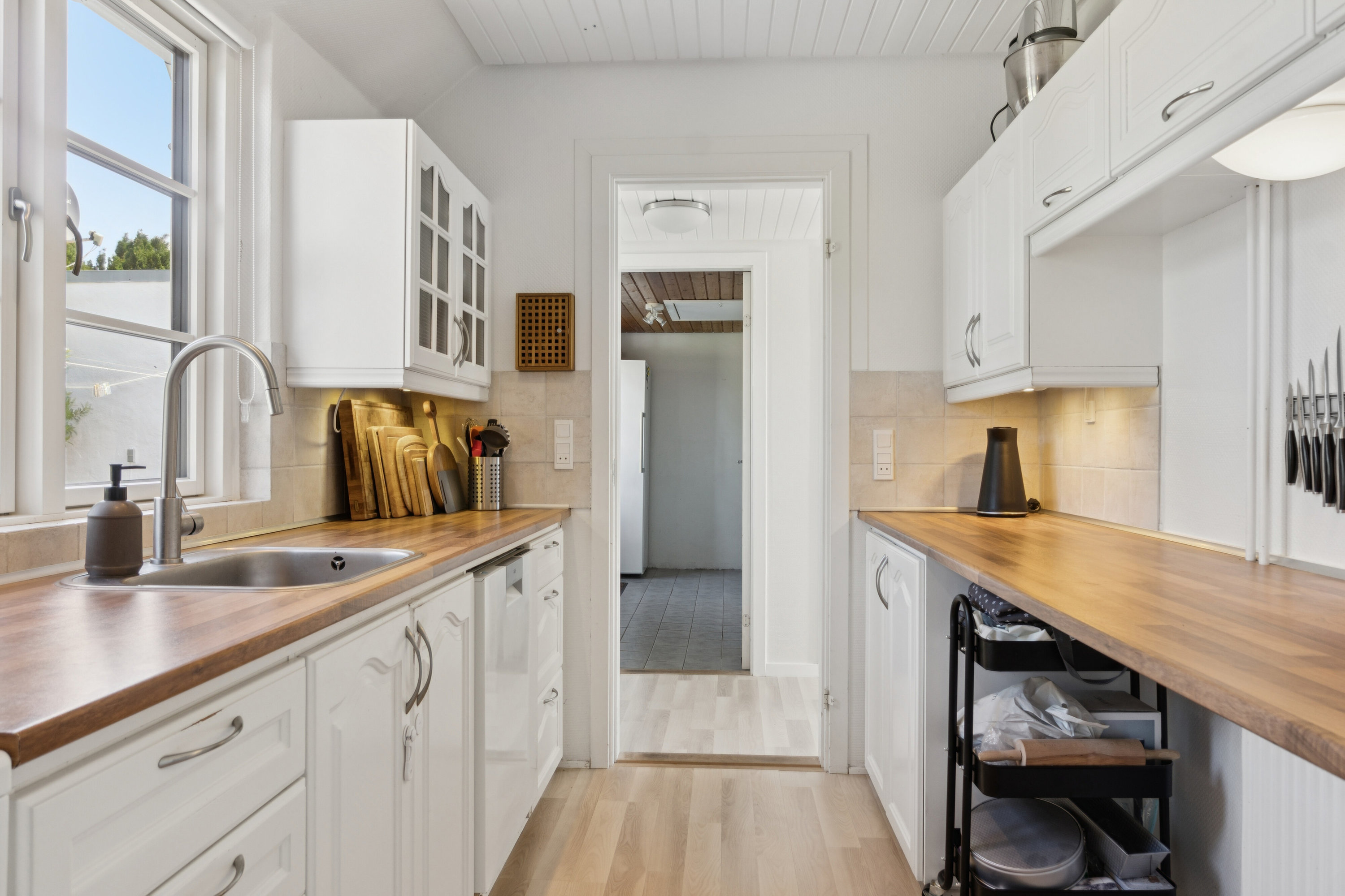 Fremhævet køkken billede i fuldskærmstilstand. Billede af Bjerregaardsvej 35, 7700 Thisted