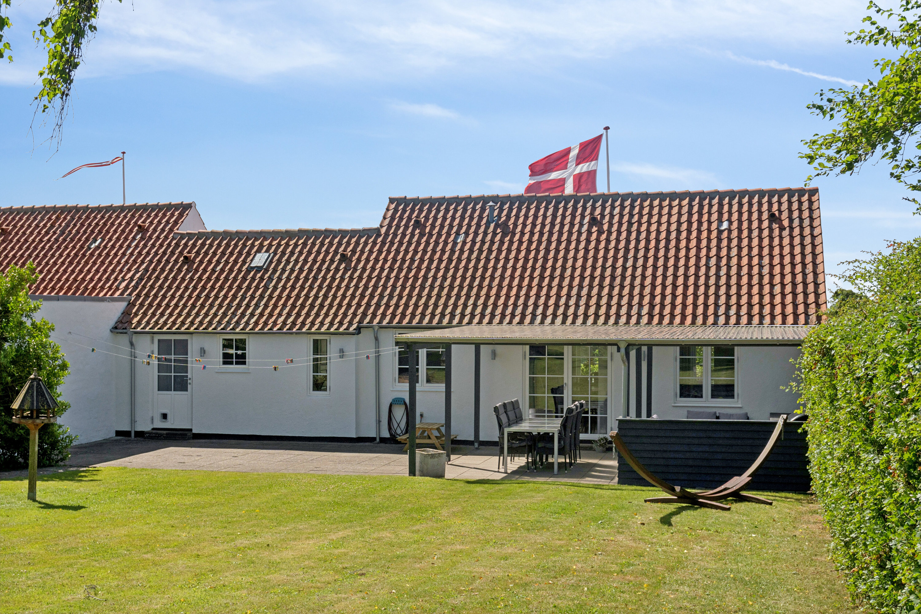 Fremhævet set fra haven billede i fuldskærmstilstand. Billede af Bjerregaardsvej 35, 7700 Thisted