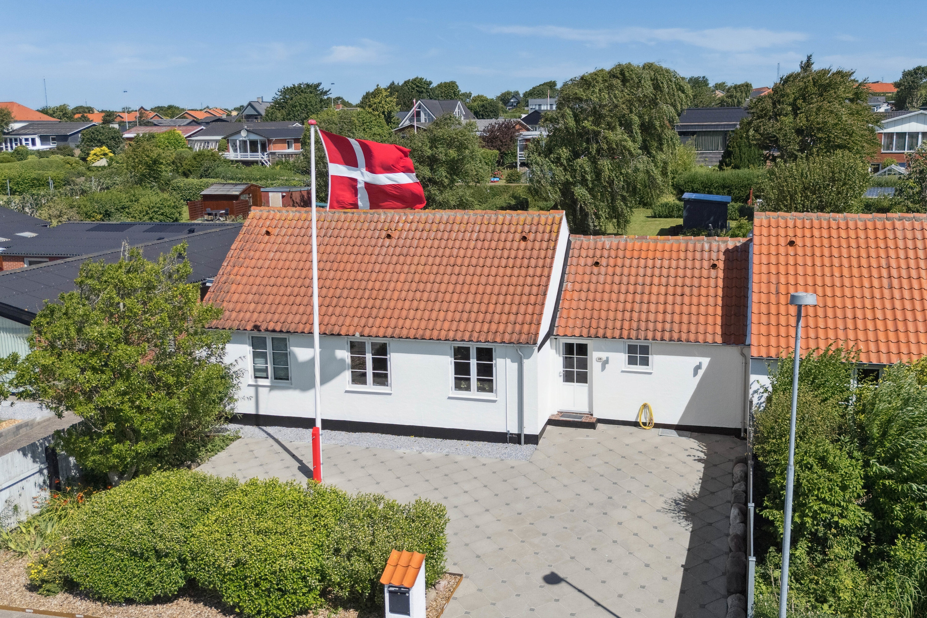 Villa: Udendørs på Bjerregaardsvej 35, 7700 Thisted