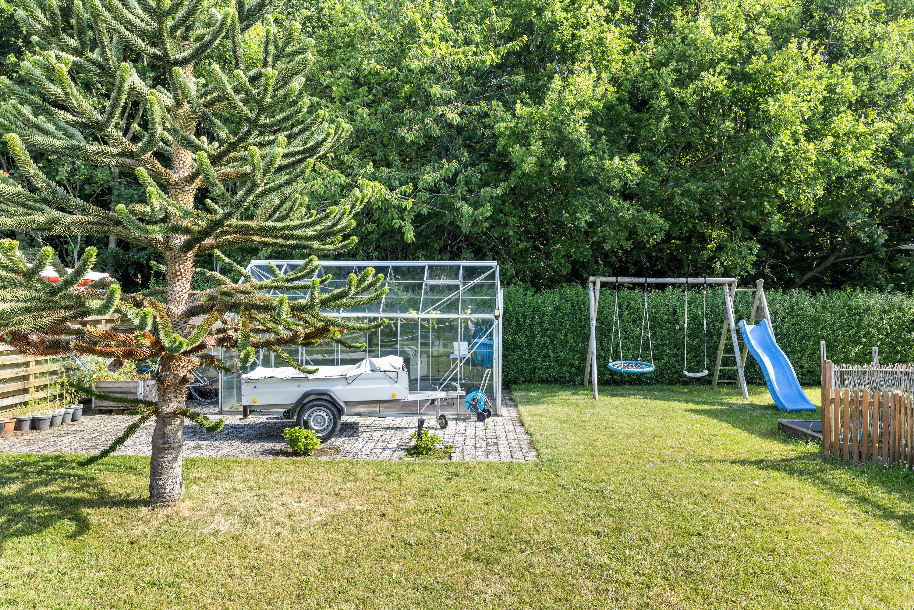 Fremhævet have billede i fuldskærmstilstand. Billede af Granvænget 16, Brobyværk, 5672 Broby