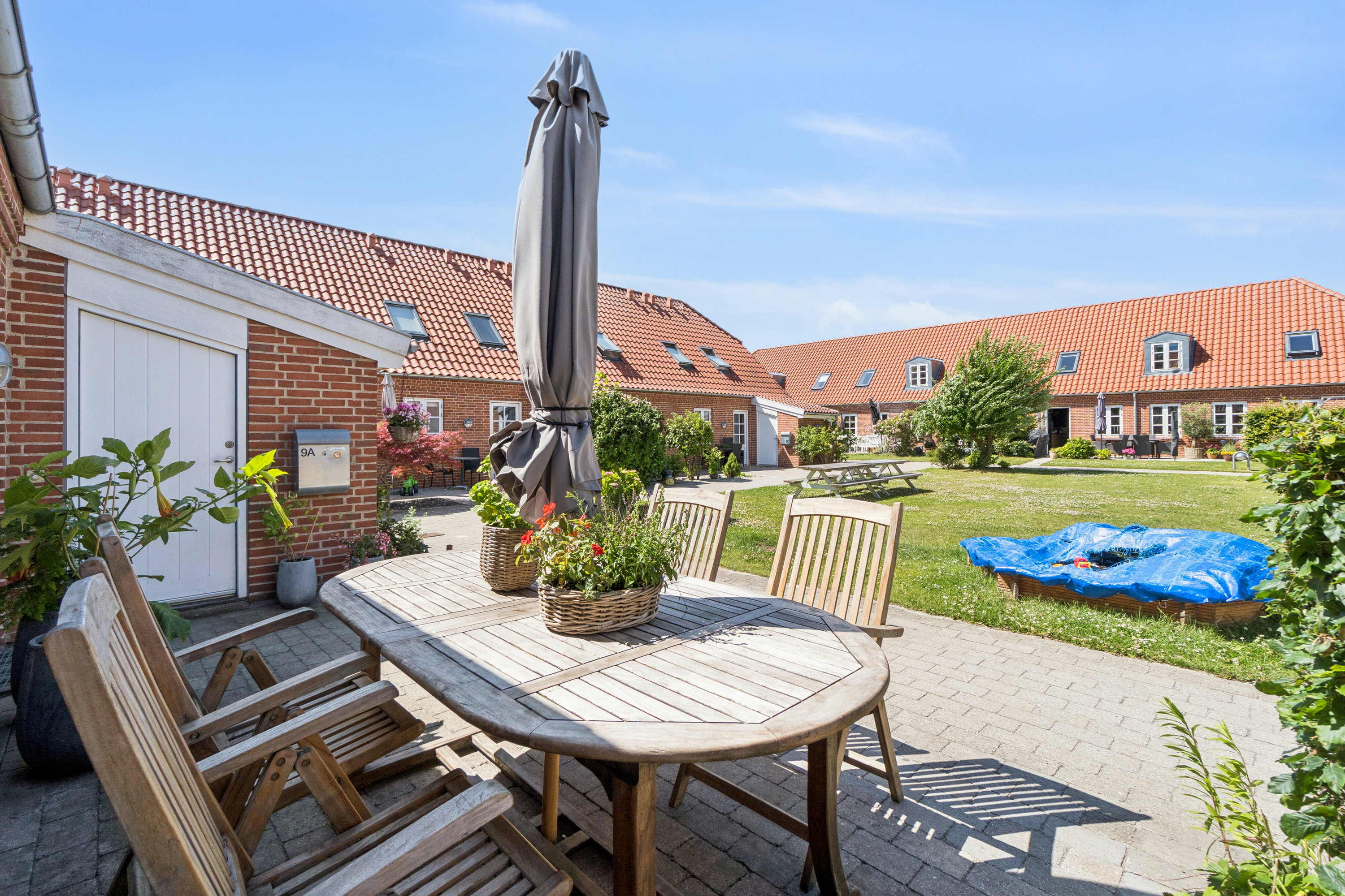 Fremhævet terrasse billede i fuldskærmstilstand. Billede af Østre Messegade 9A, 2650 Hvidovre