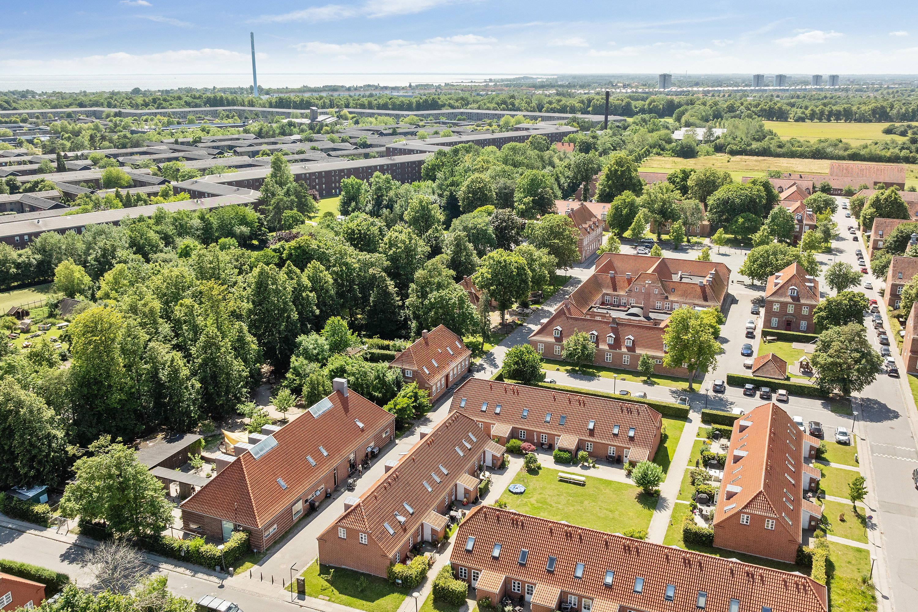 Fremhævet luftfoto billede i fuldskærmstilstand. Billede af Østre Messegade 9A, 2650 Hvidovre