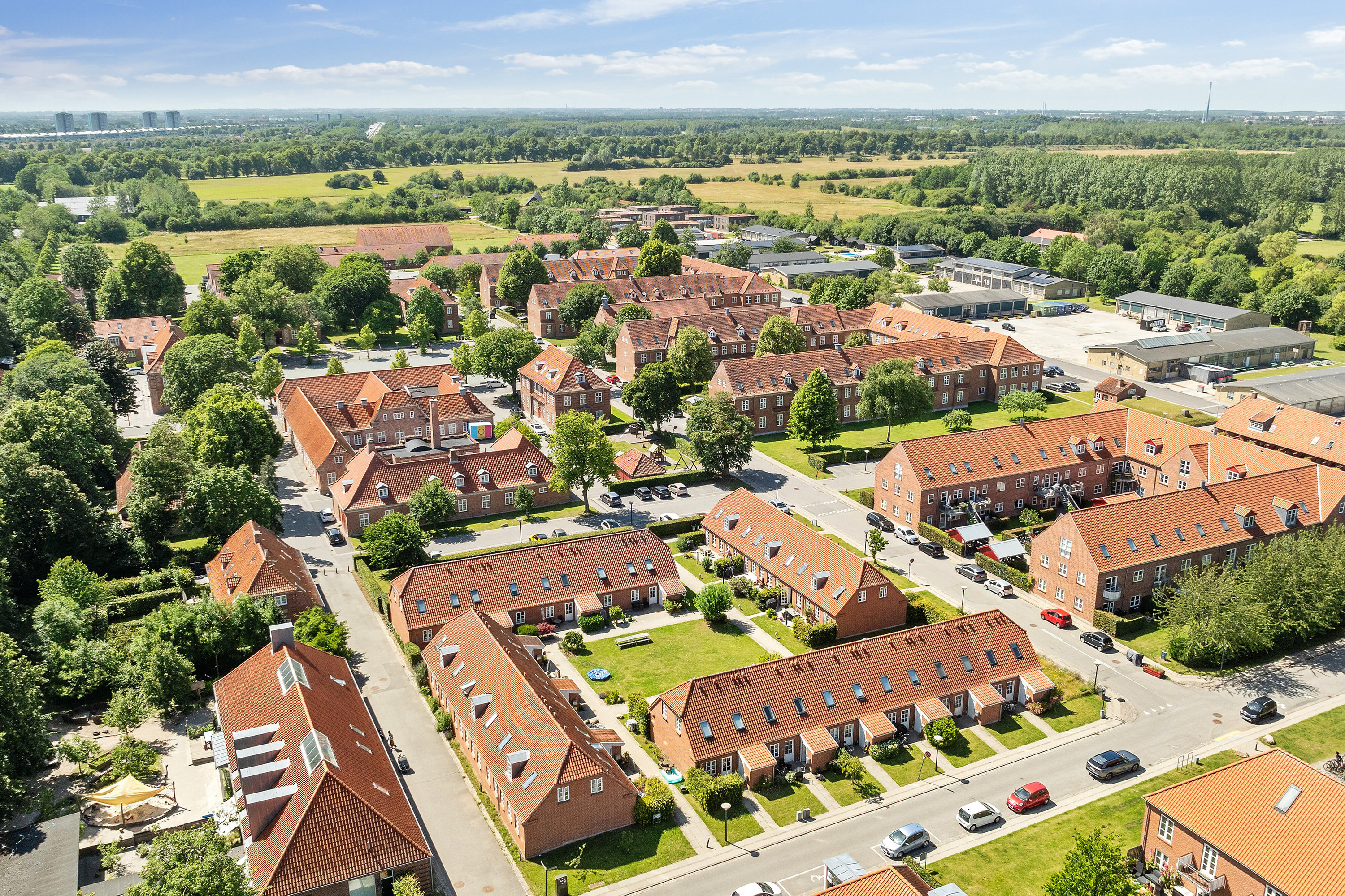 Miniaturebillede 1: luftfoto. Billede af Østre Messegade 9A, 2650 Hvidovre