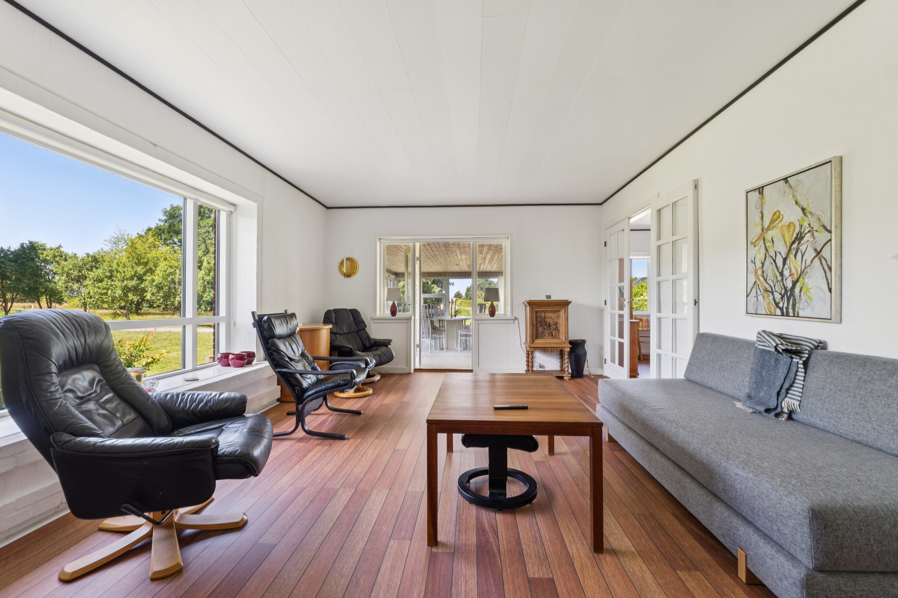 Fremhævet stue billede i fuldskærmstilstand. Billede af Egense Bygade 12, Egense, 5450 Otterup