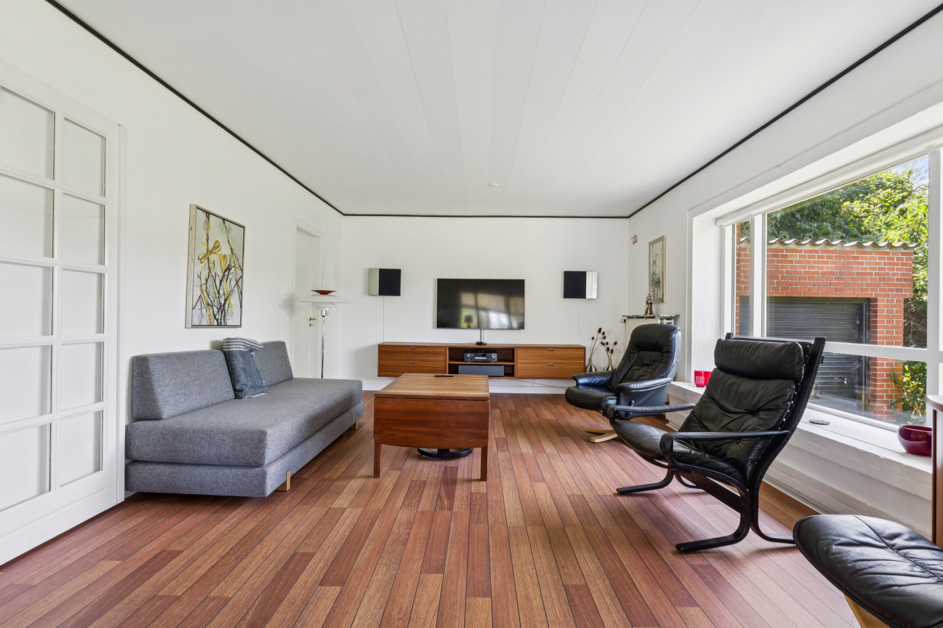 Fremhævet stue billede i fuldskærmstilstand. Billede af Egense Bygade 12, Egense, 5450 Otterup