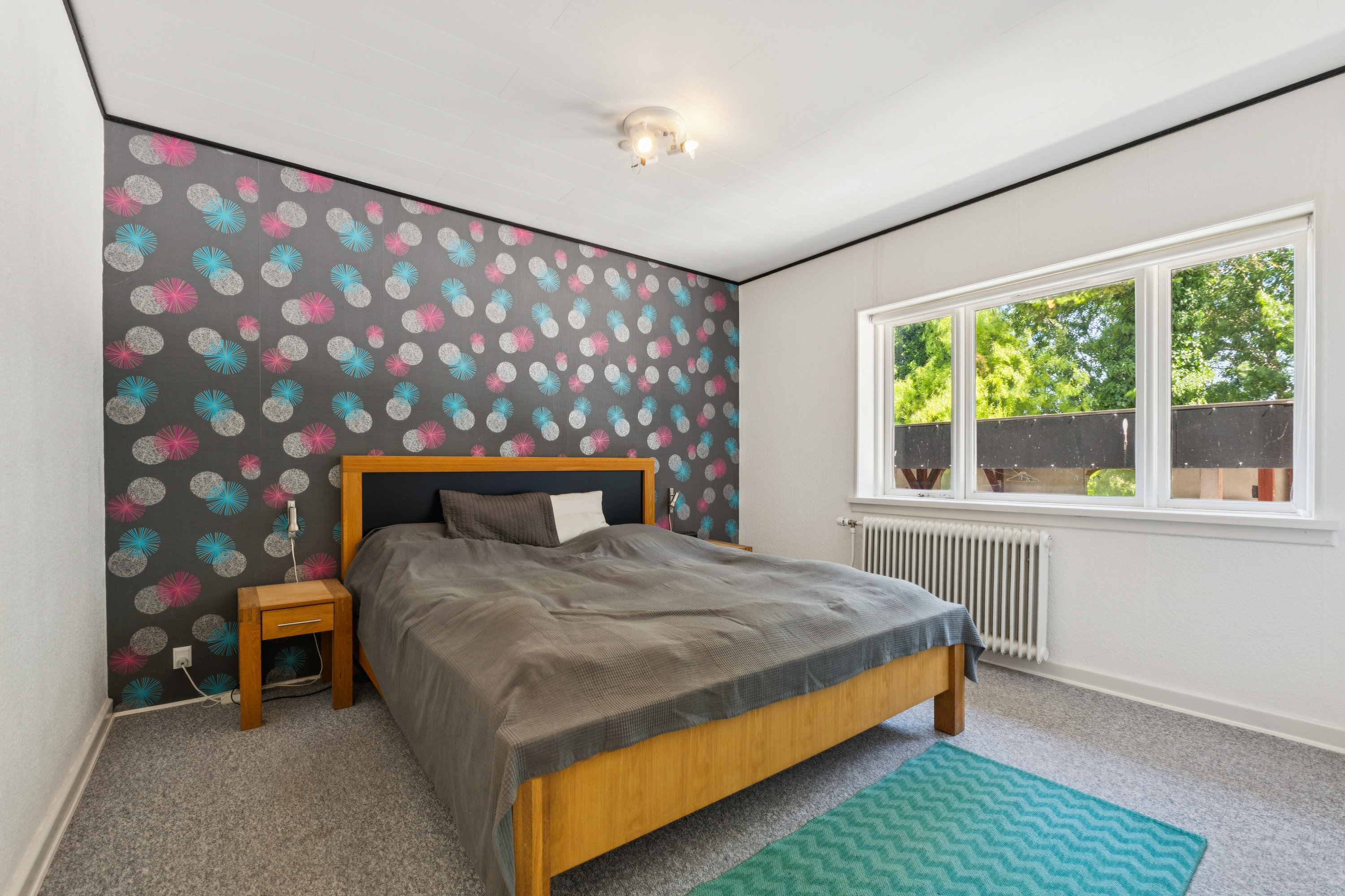 Fremhævet soveværelse billede i fuldskærmstilstand. Billede af Egense Bygade 12, Egense, 5450 Otterup