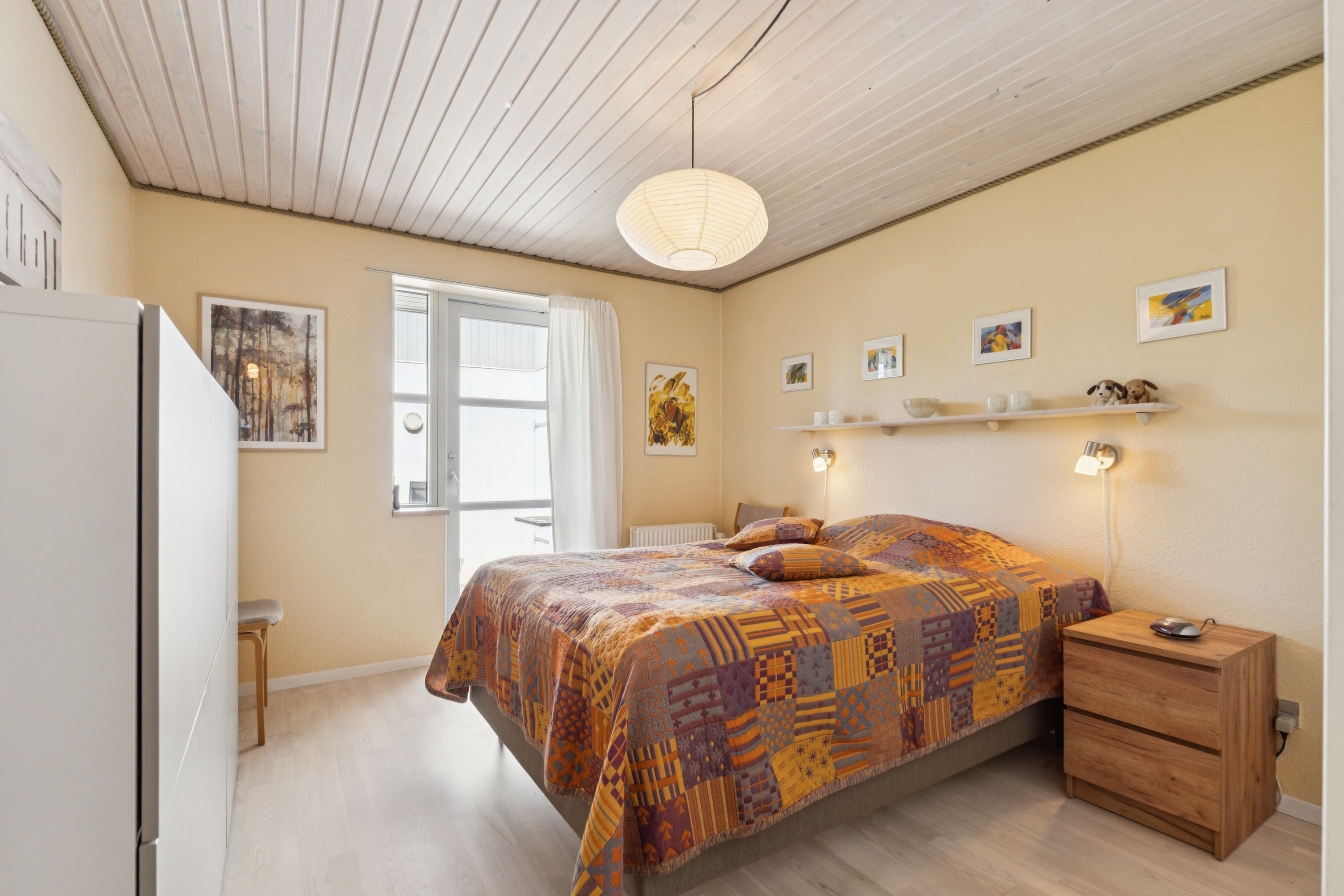 Fremhævet soveværelse billede i fuldskærmstilstand. Billede af Åsumvej 129, 5240 Odense NØ