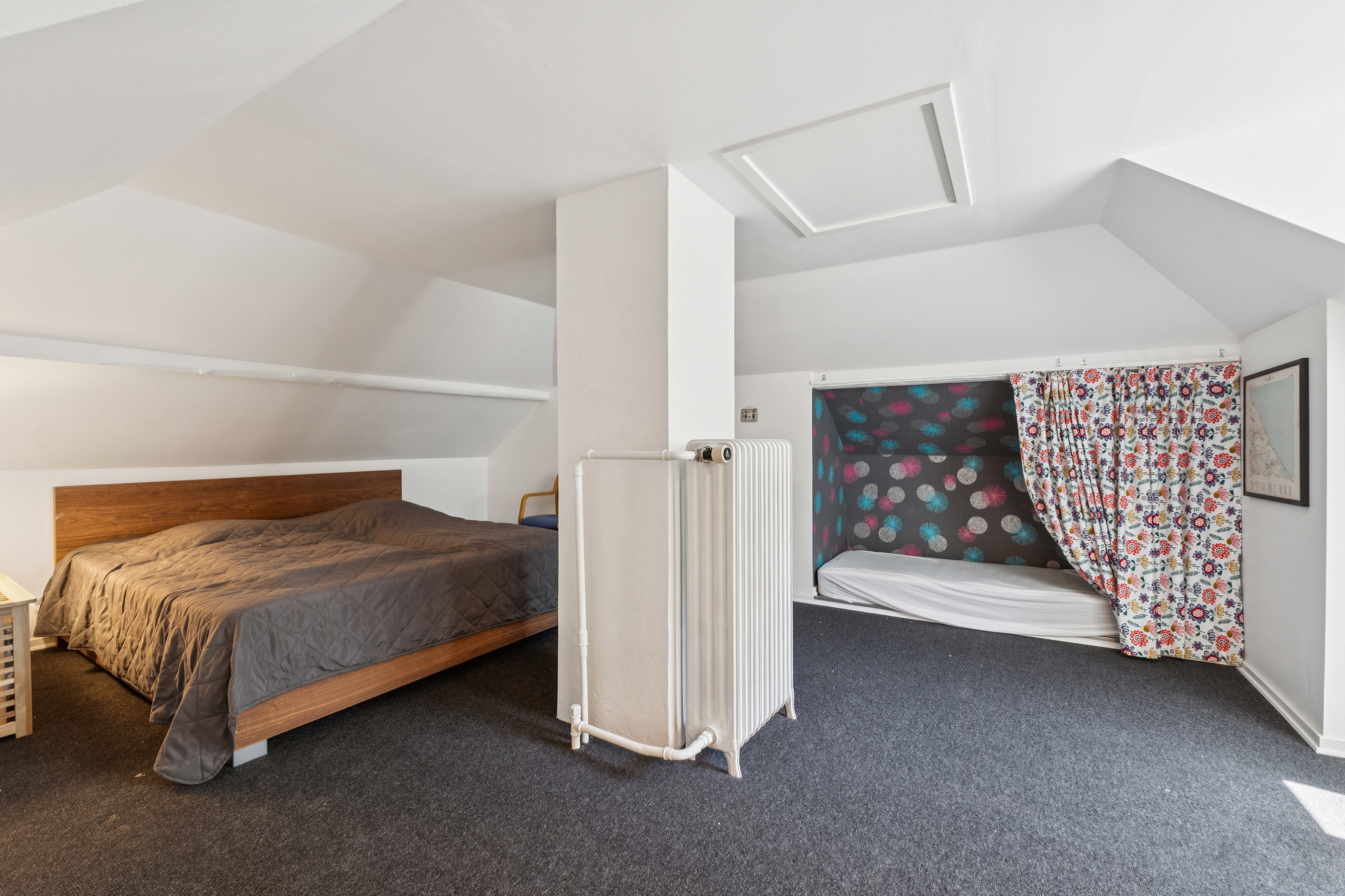 Fremhævet soveværelse billede i fuldskærmstilstand. Billede af Egense Bygade 12, Egense, 5450 Otterup